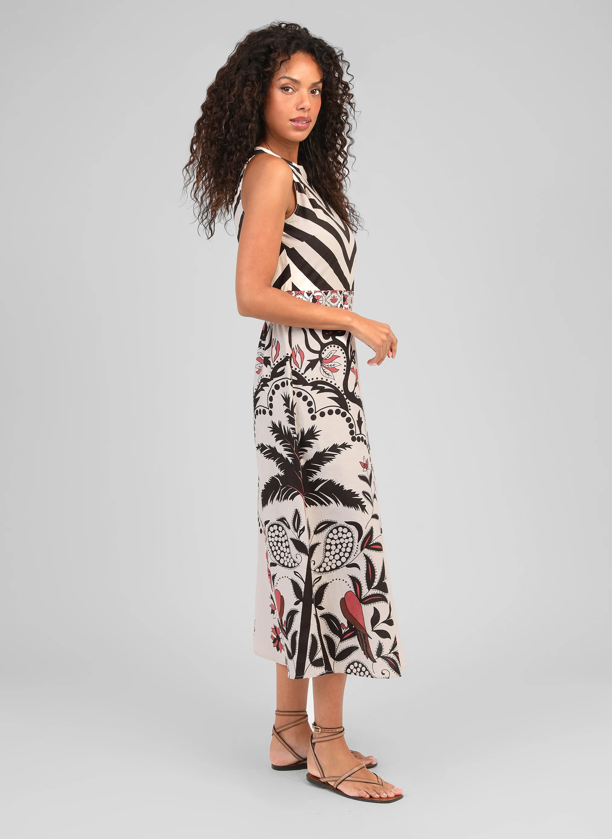 ROBE LONGUE OJANNY tolina ecru - Image 3