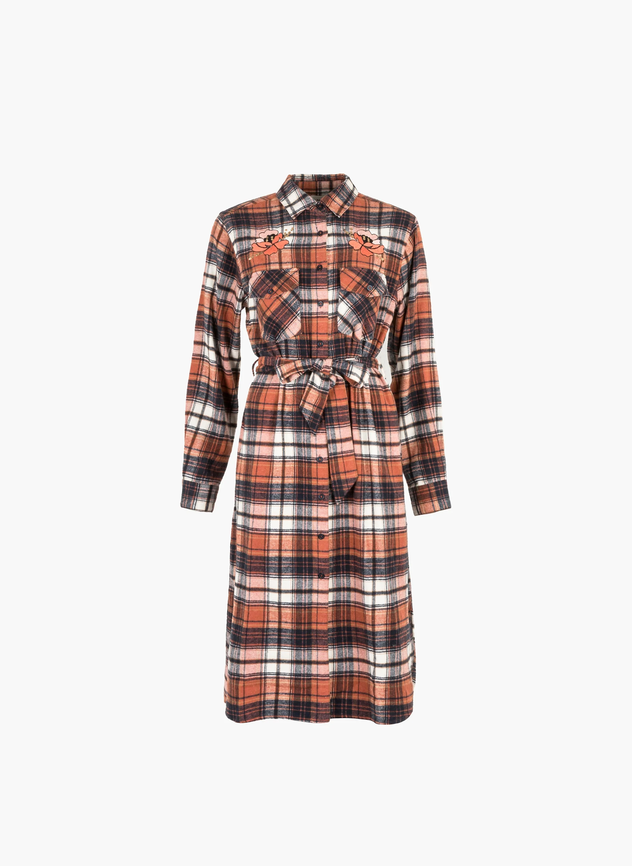 ROBE LONGUE OKSANE corail - Image 5