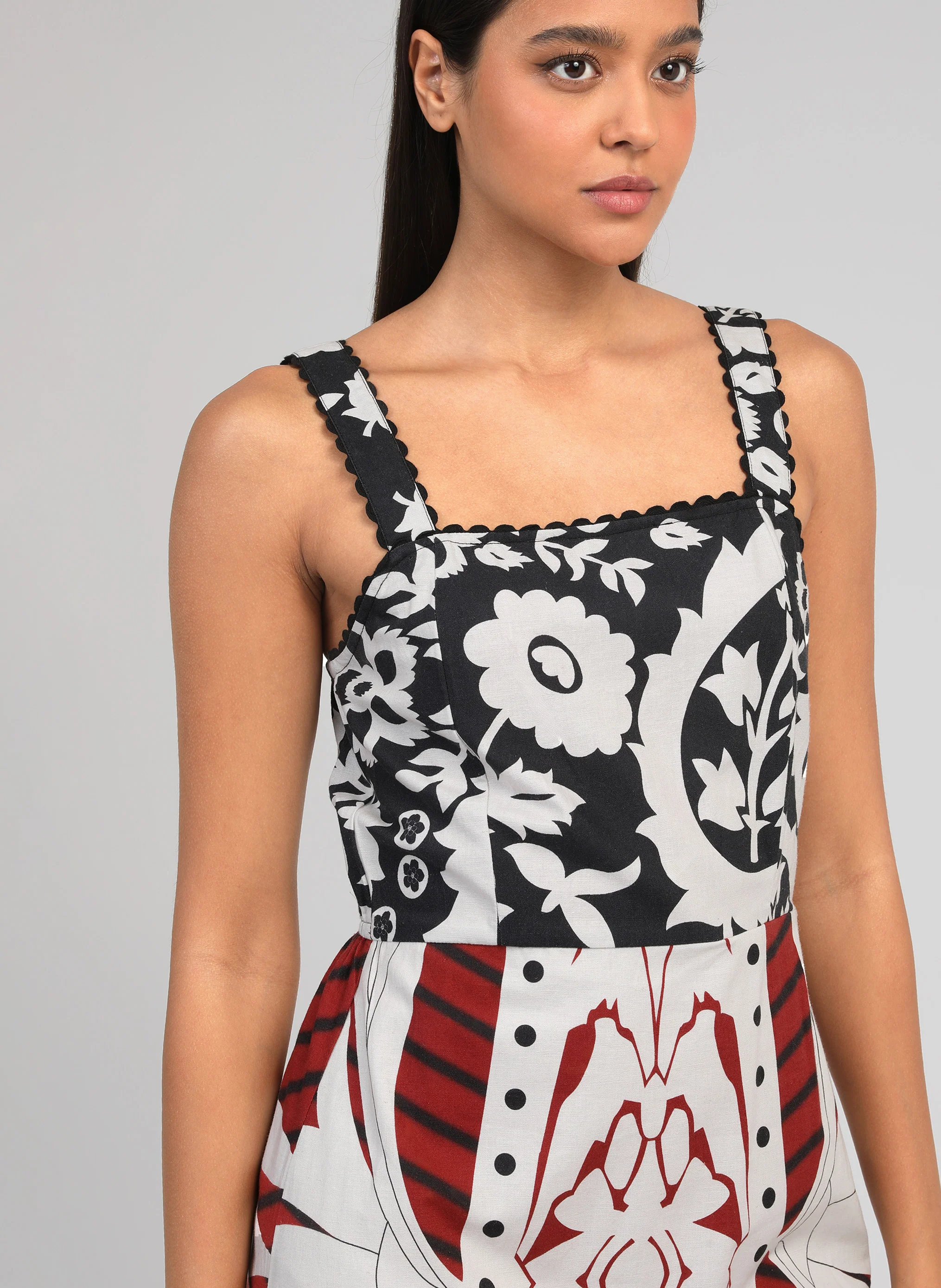 ROBE MIDI OLEYA kelina bordeaux - Image 2