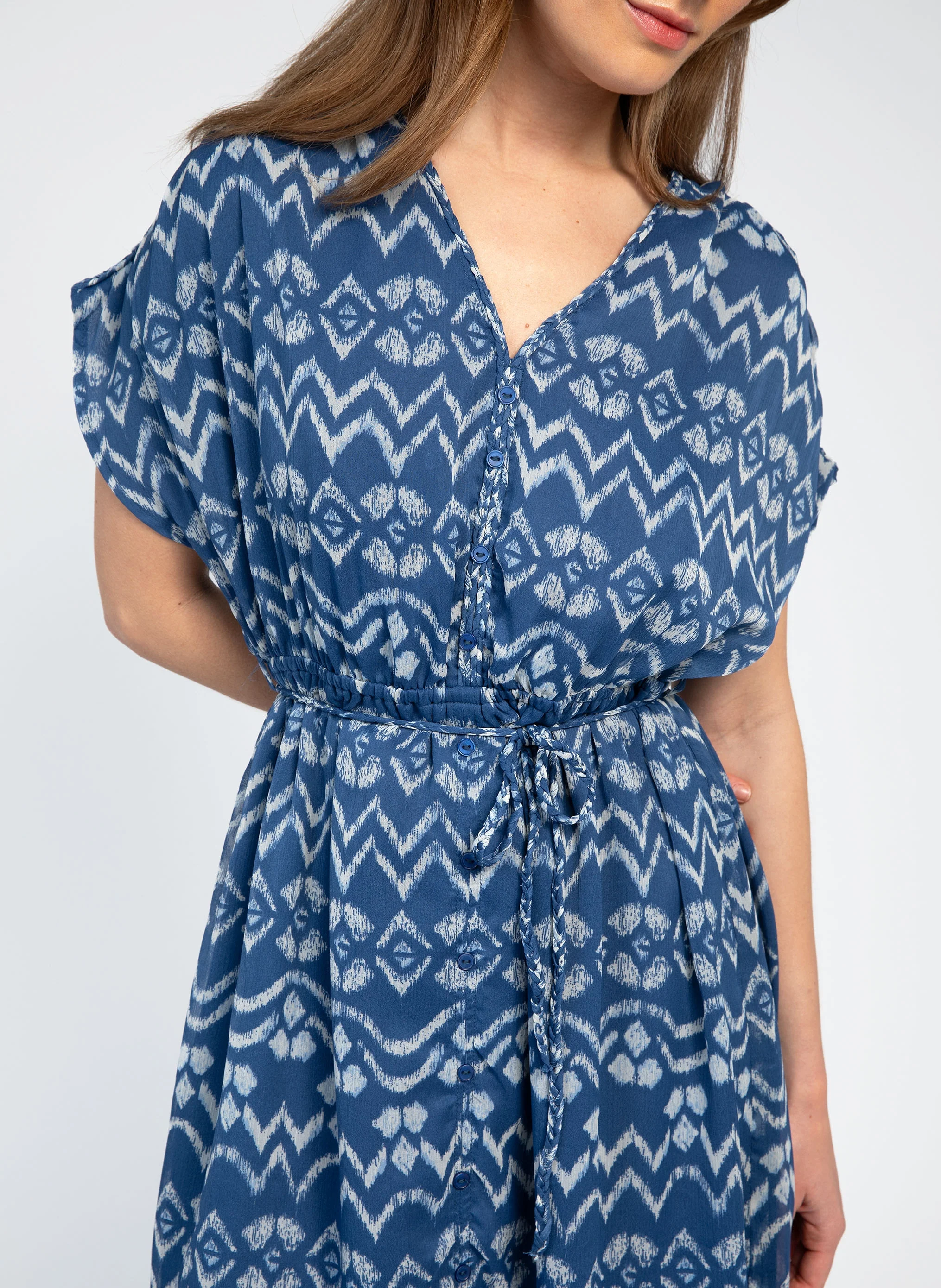 ROBE LONGUE ONEZYME icarie bleu - Image 2