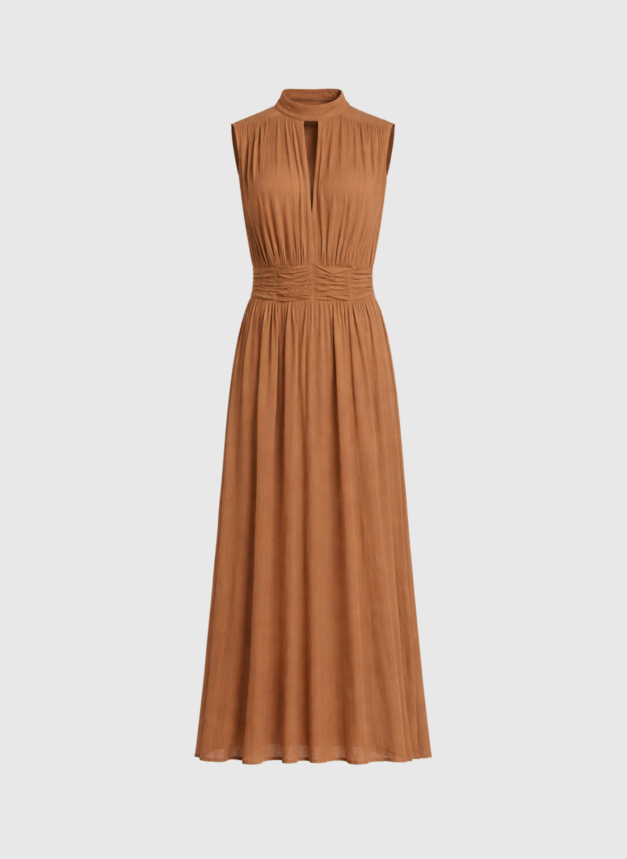 ROBE LONGUE ORLANY marron - Image 5