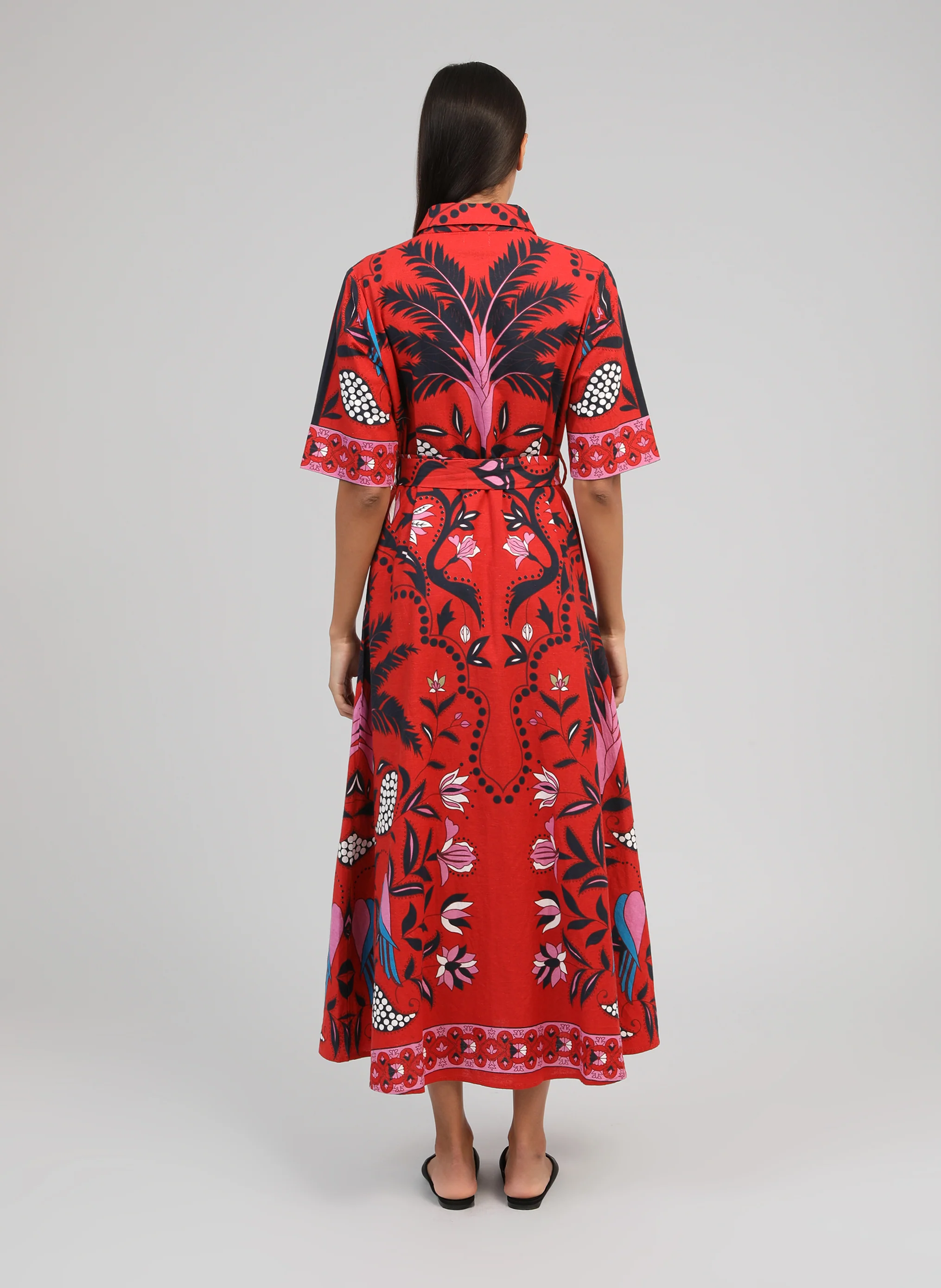 ROBE LONGUE OSMILA topico multico - Image 4