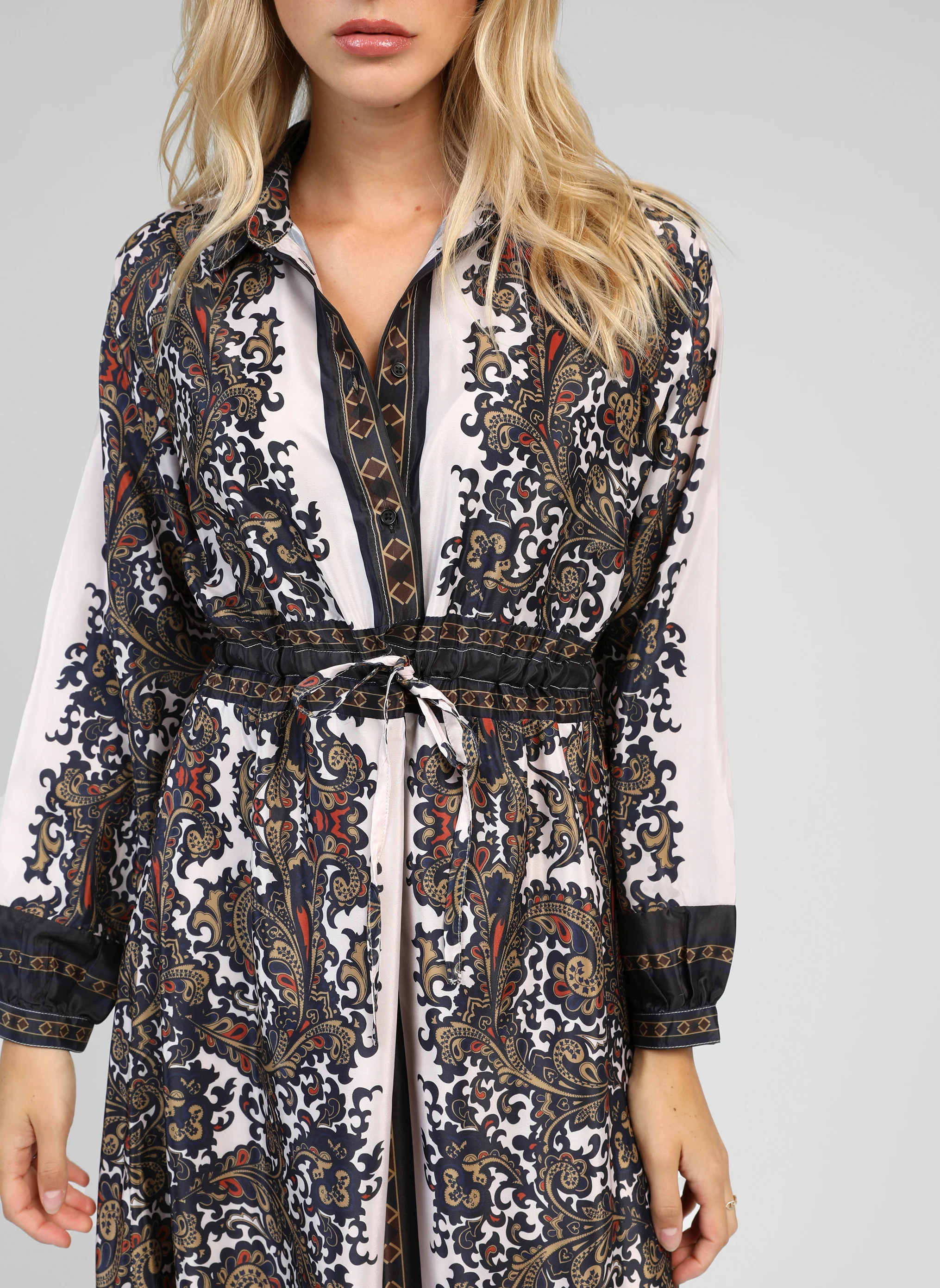 ROBE LONGUE OSSALITA filiamo ecru - Image 4