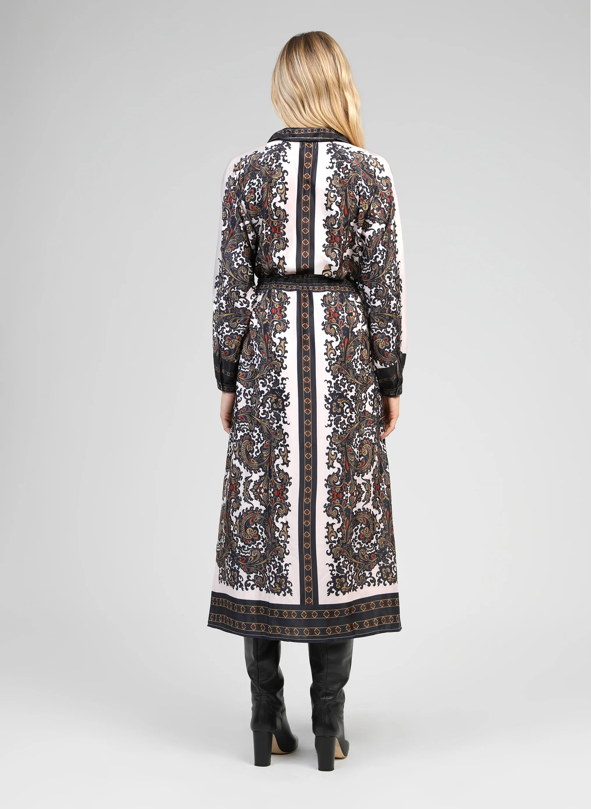 ROBE LONGUE OSSALITA filiamo ecru - Image 6