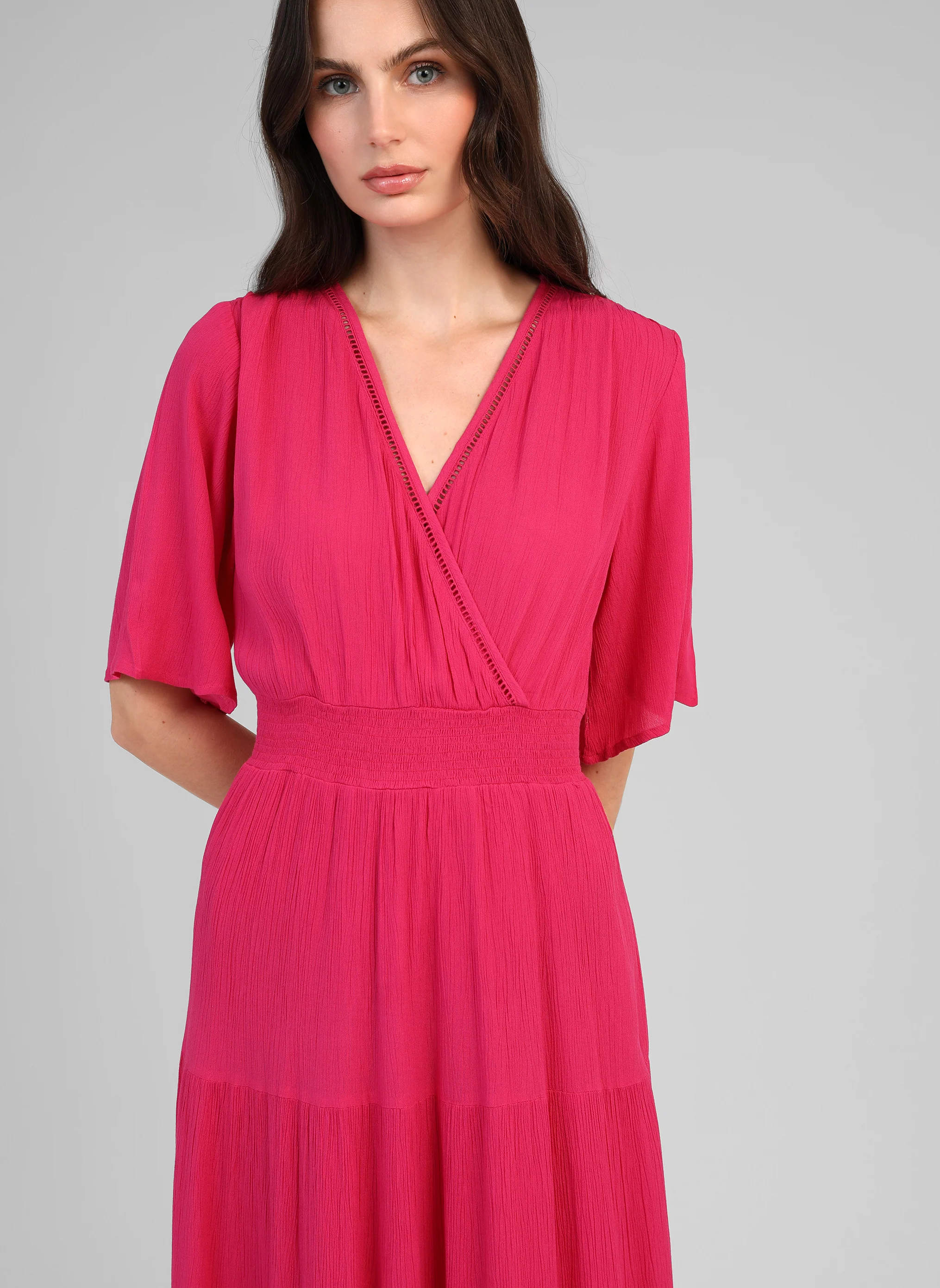 ROBE LONGUE OSUNCHALA fuchsia - Image 2