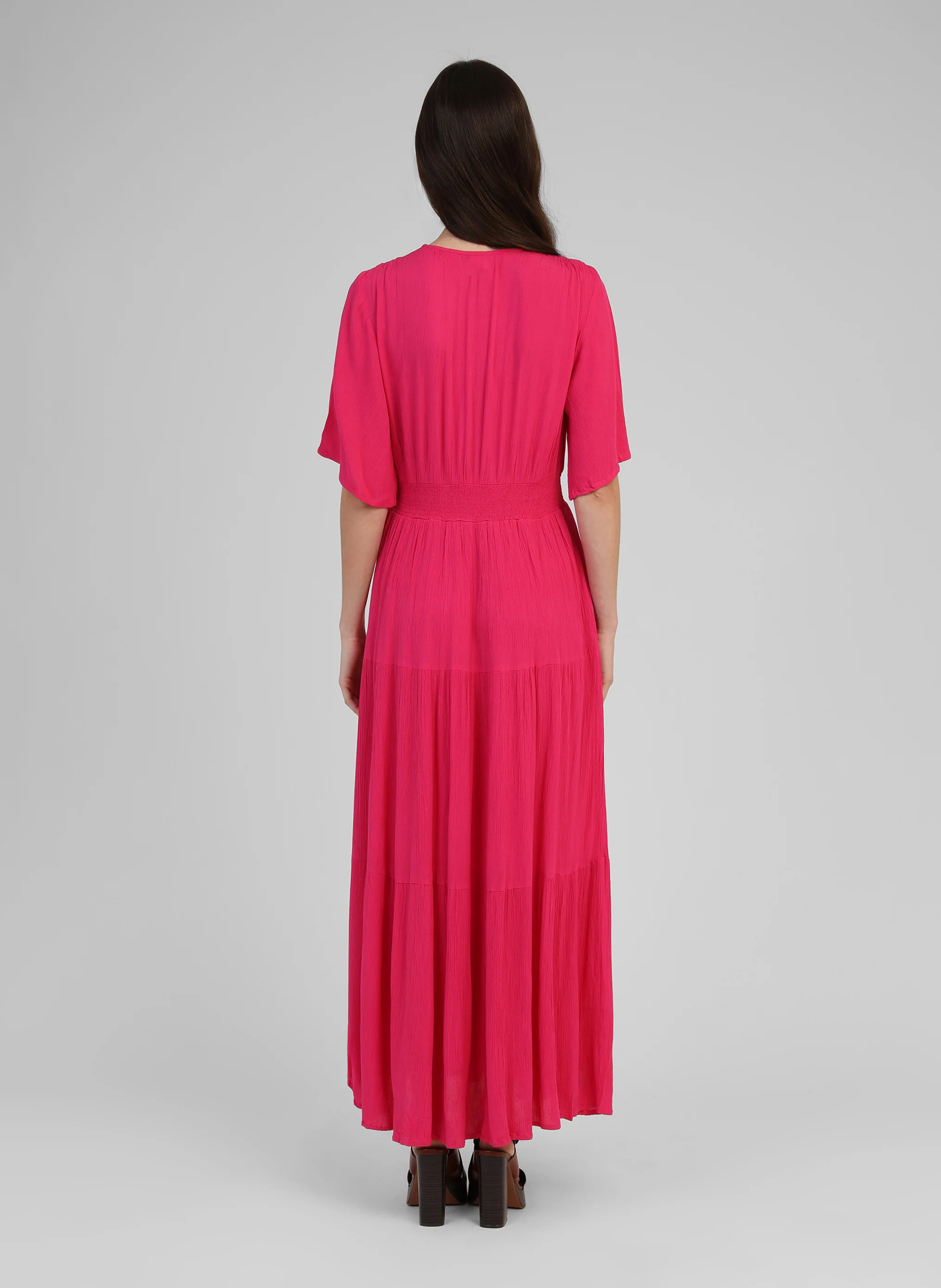 ROBE LONGUE OSUNCHALA fuchsia - Image 4