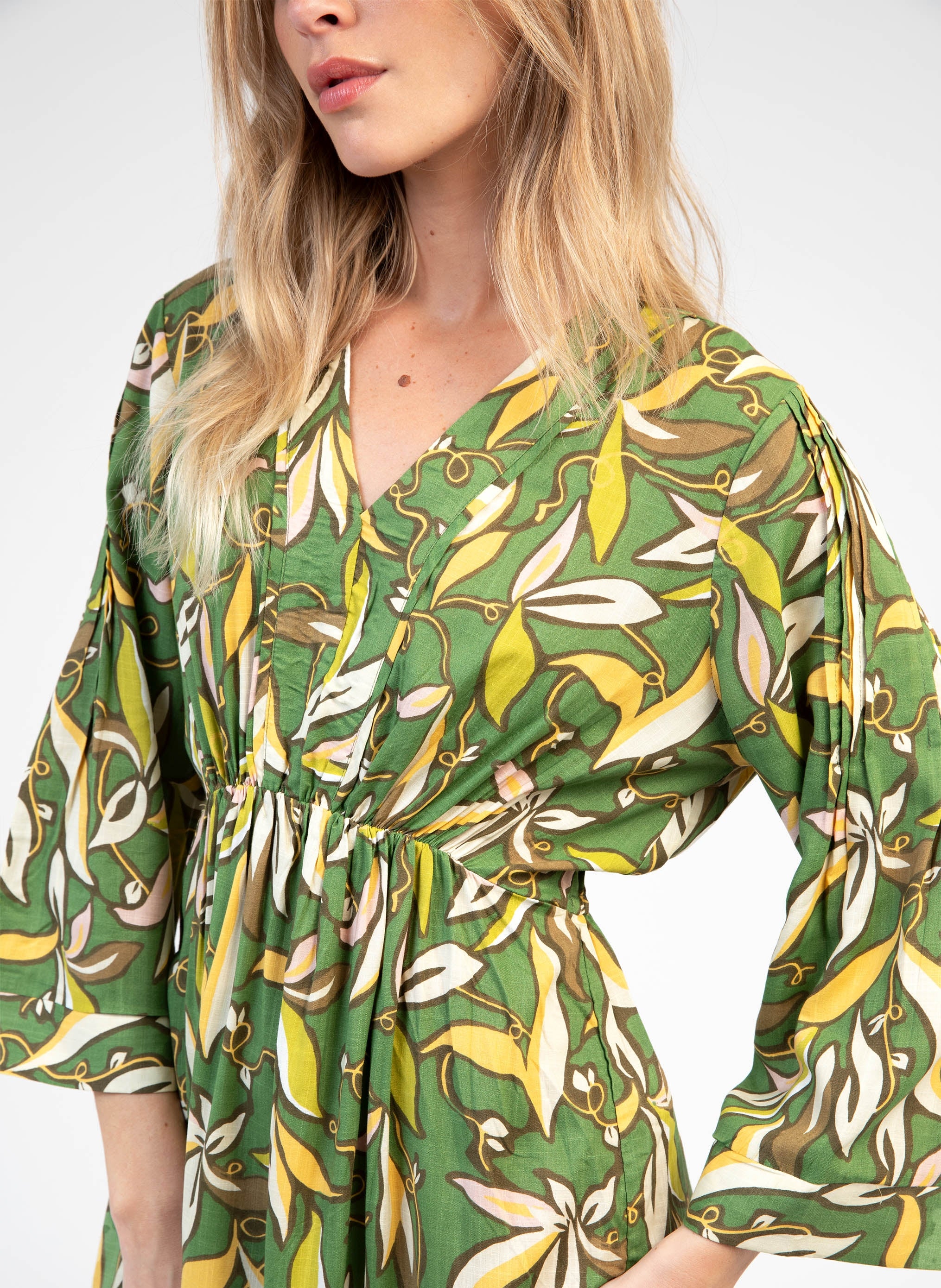 ROBE LONGUE OTACHA hazella olive - Image 2