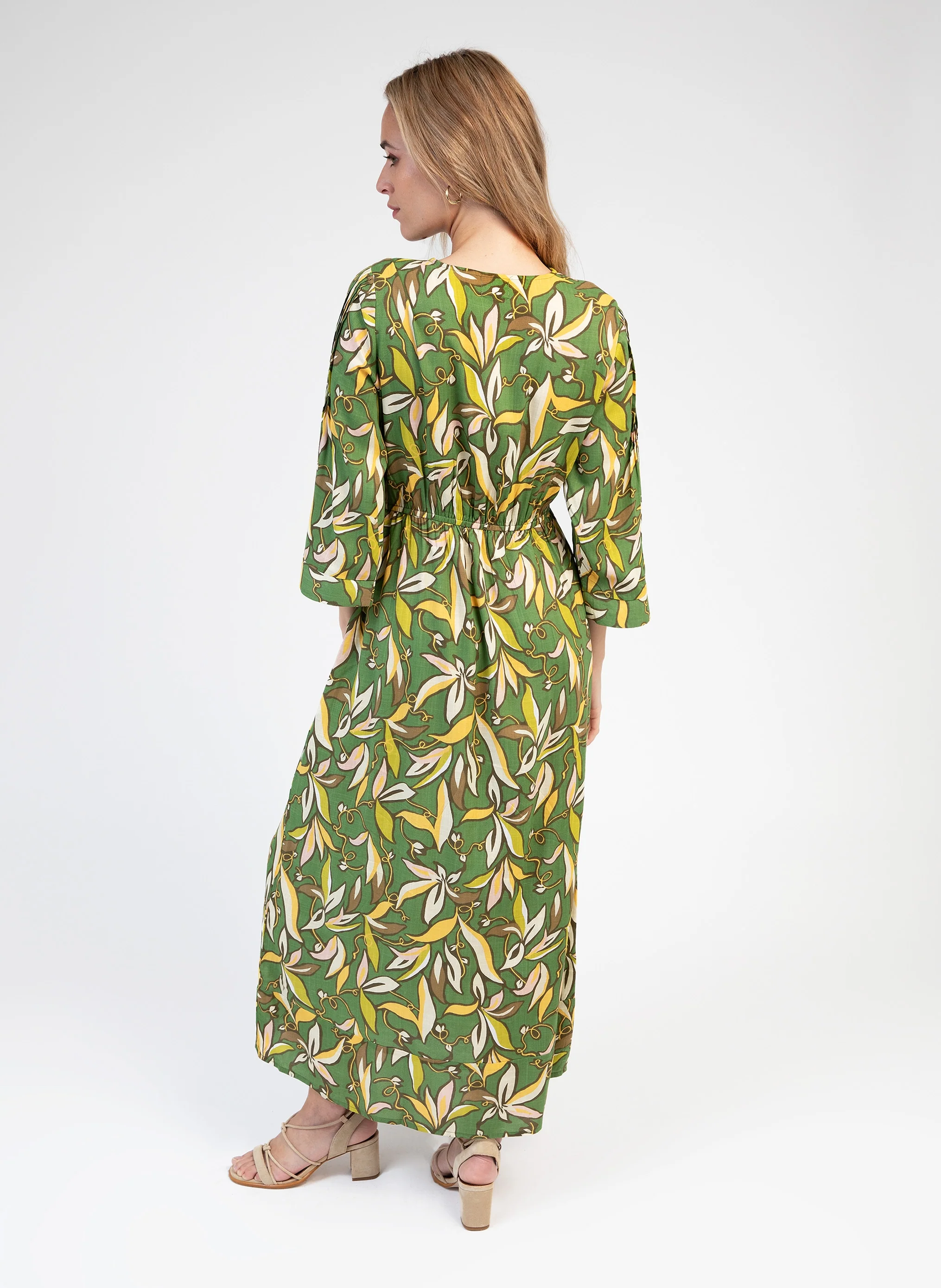 ROBE LONGUE OTACHA hazella olive - Image 3