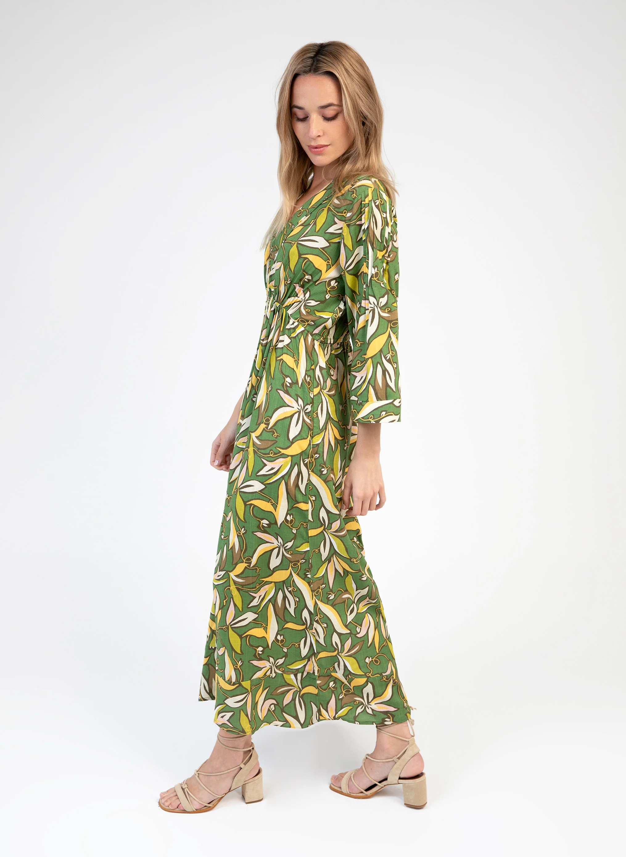 ROBE LONGUE OTACHA hazella olive - Image 4