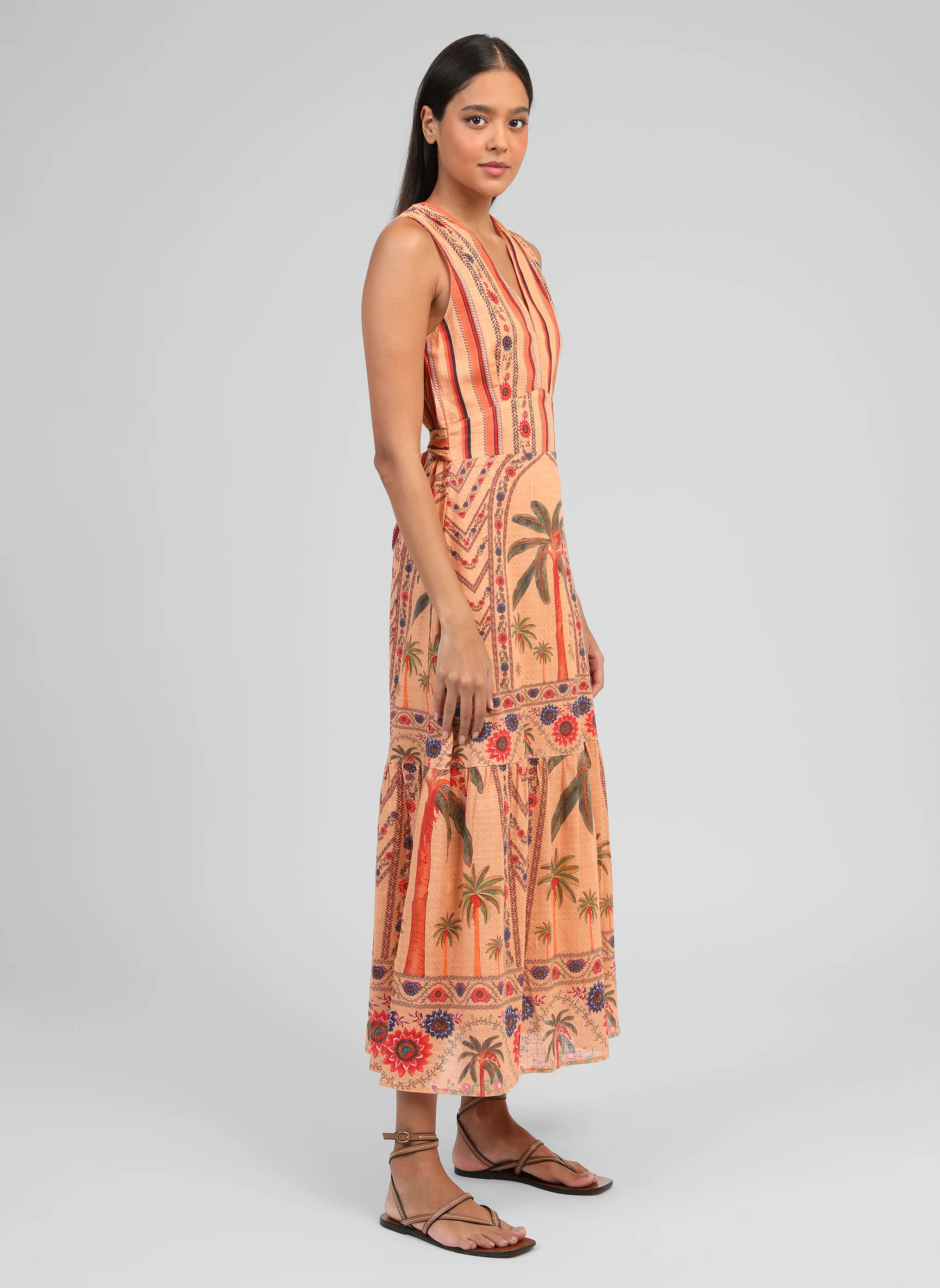 ROBE LONGUE OVANNA laloma orange - Image 3