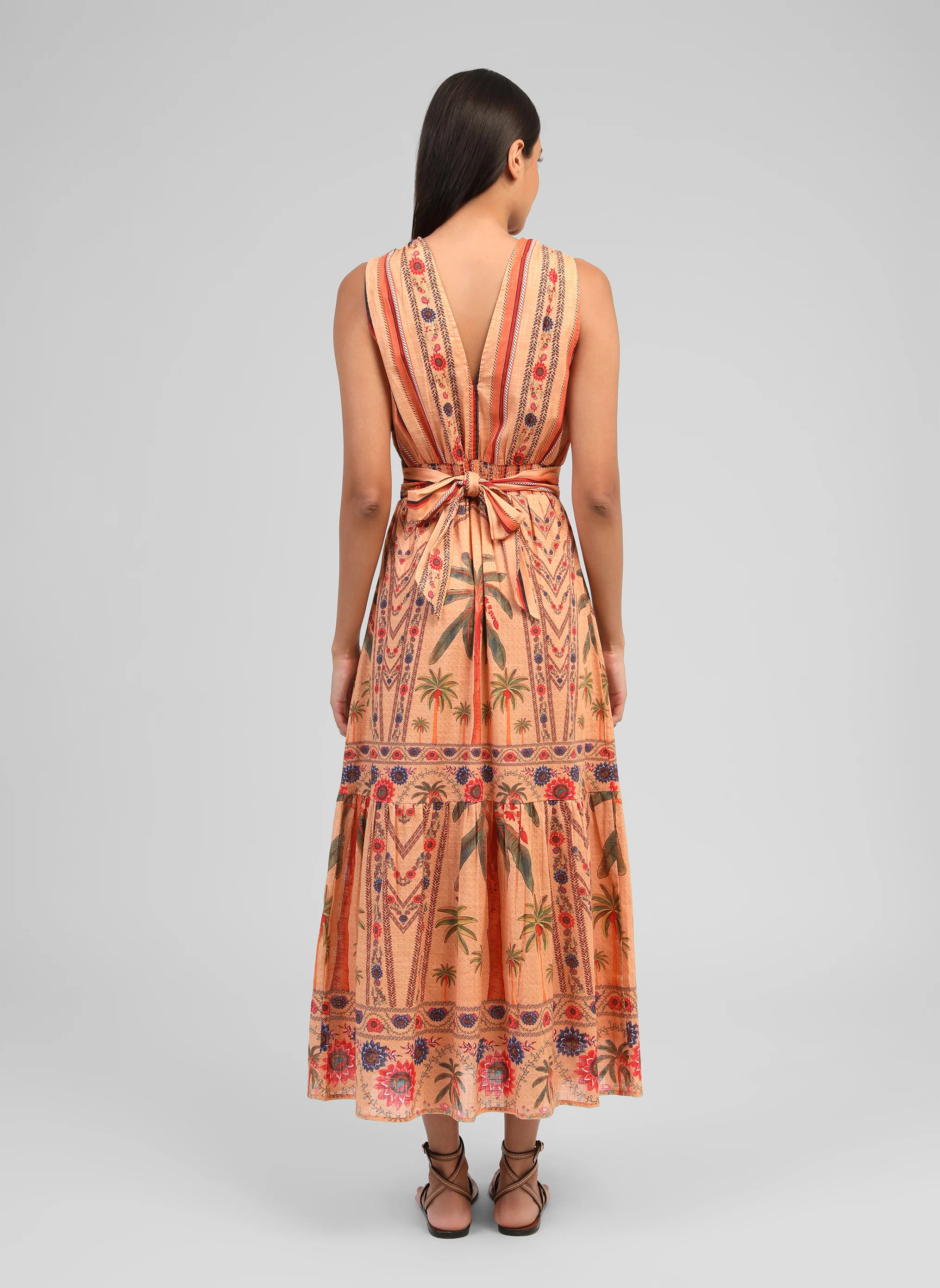 ROBE LONGUE OVANNA laloma orange - Image 4