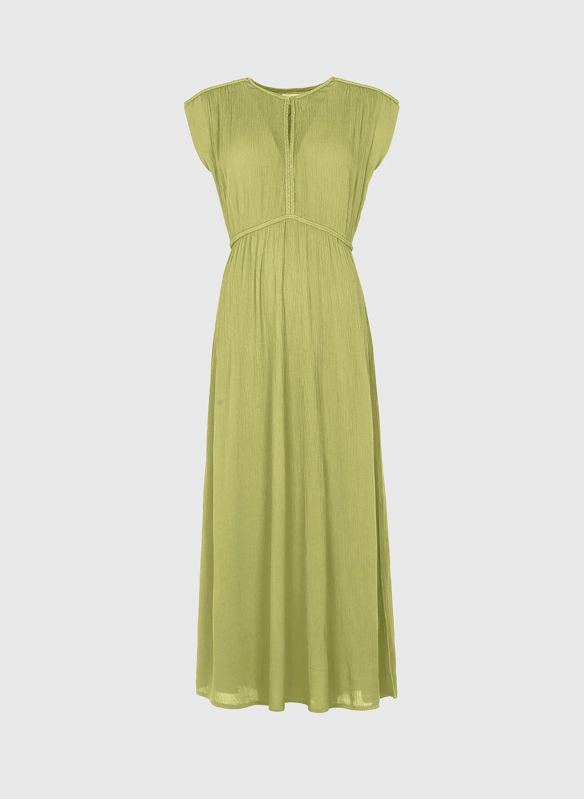 ROBE LONGUE OWESTINA tilleul - Image 5