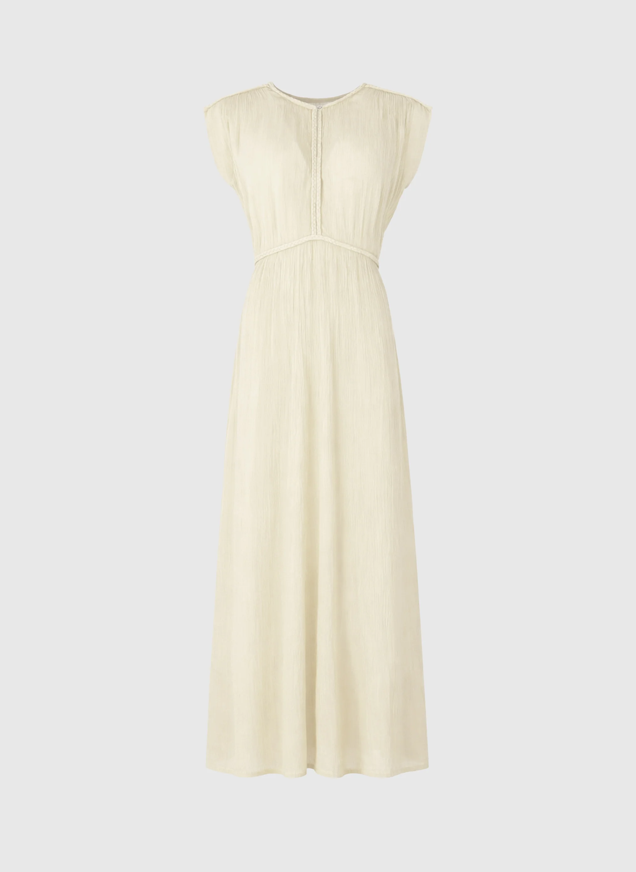ROBE LONGUE OWESTINA vanille - Image 5