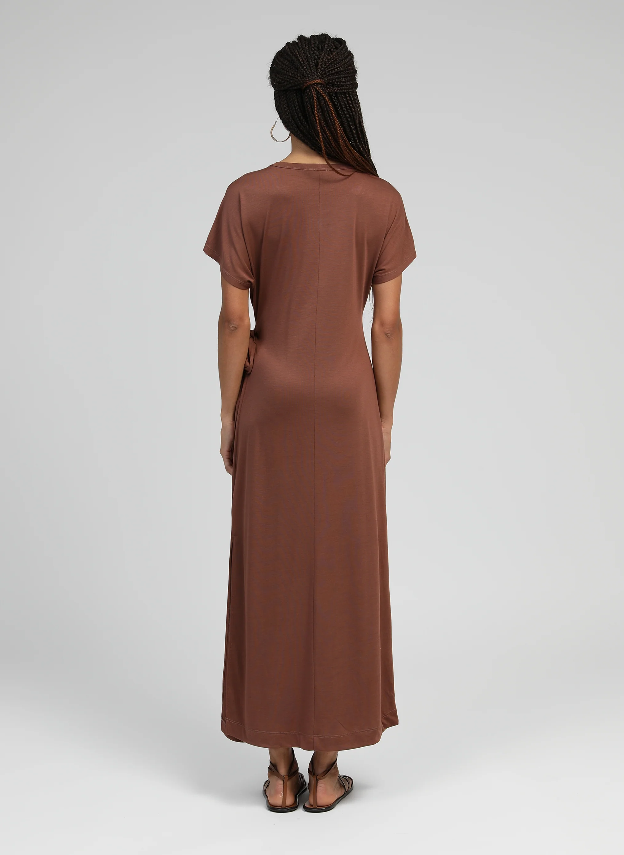 ROBE LONGUE TAMISARA moka - Image 4