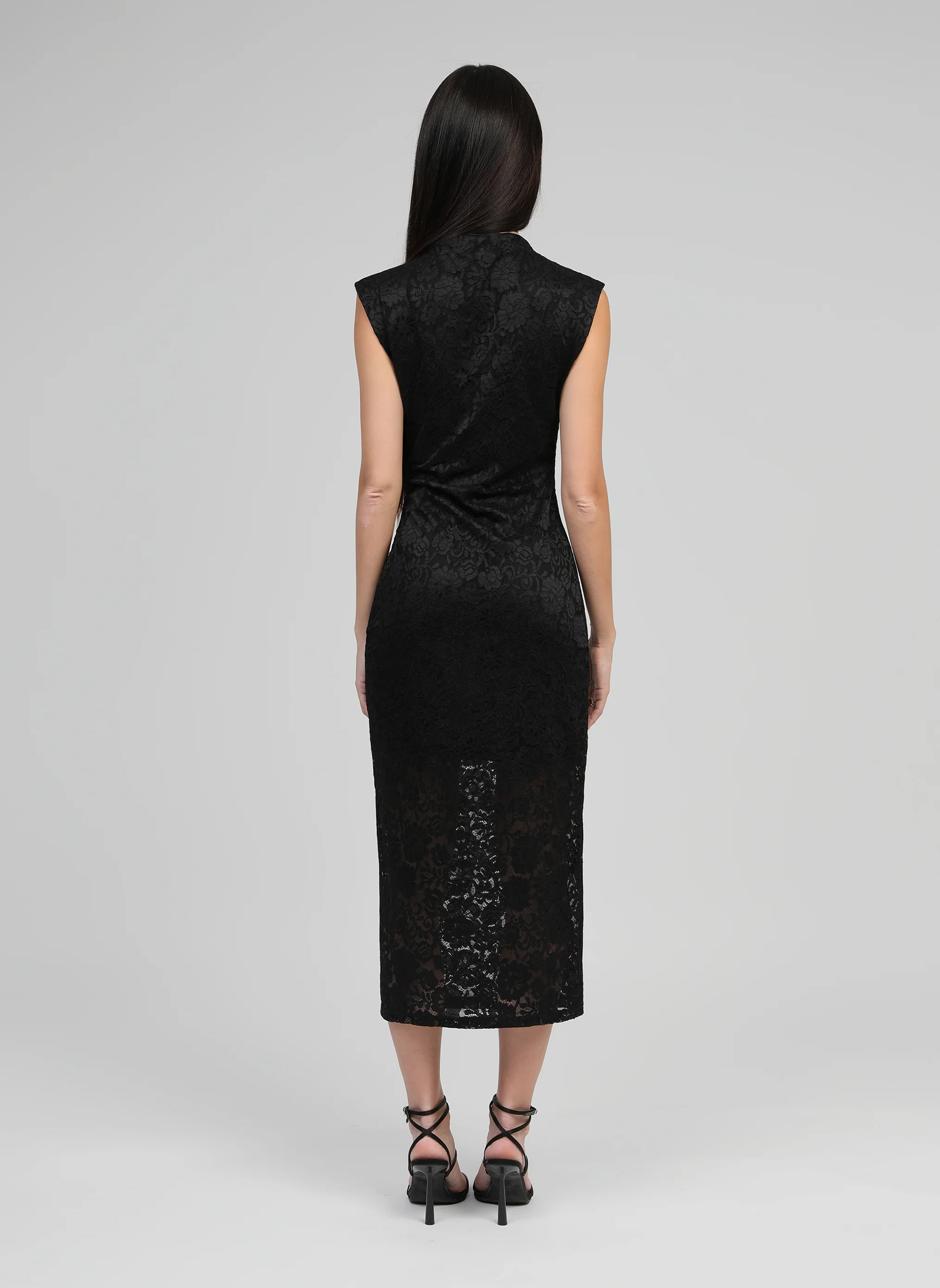 ROBE MIDI ELINOR noir - Image 6