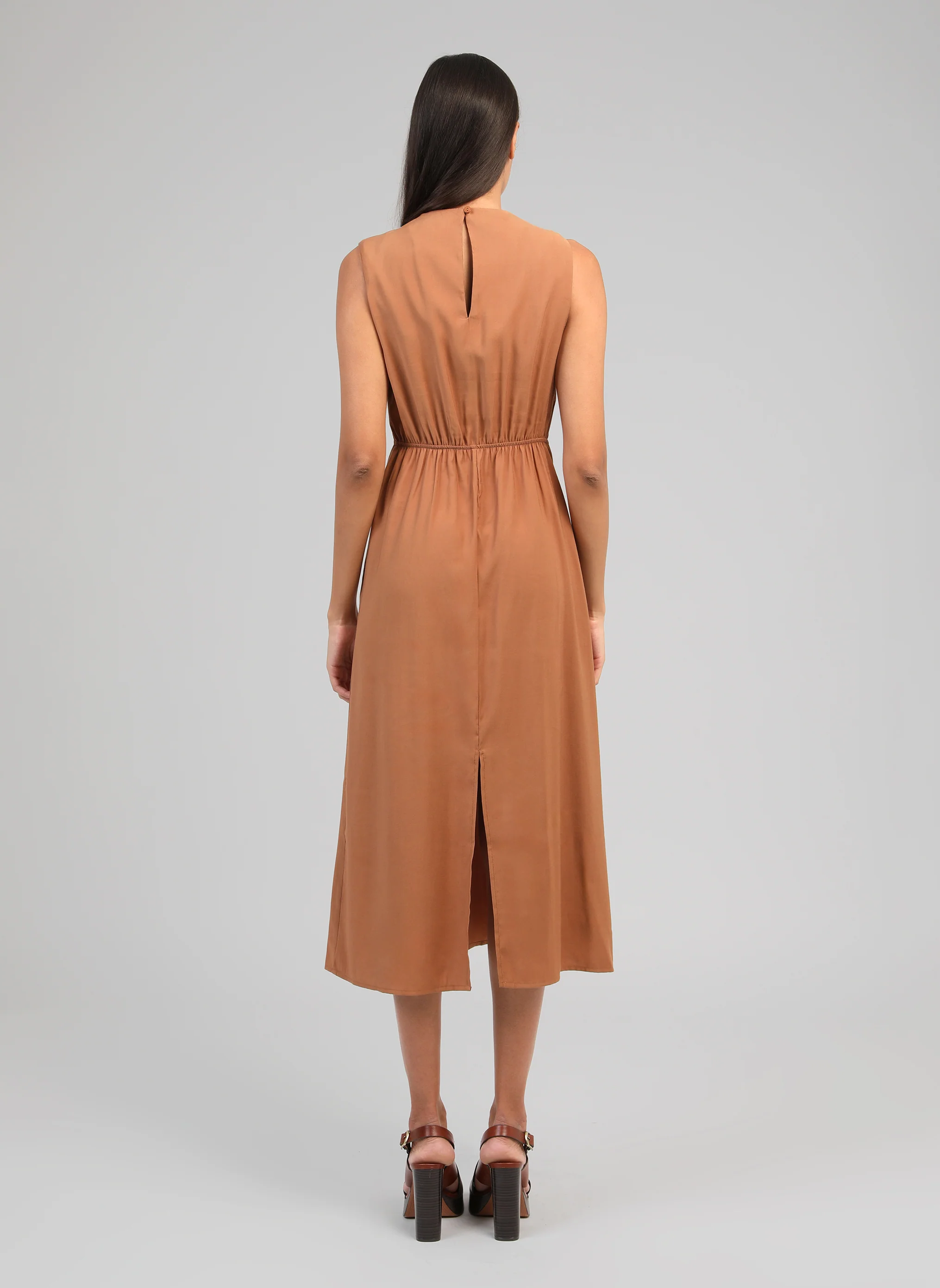 ROBE MIDI MAEZRA daim - Image 4