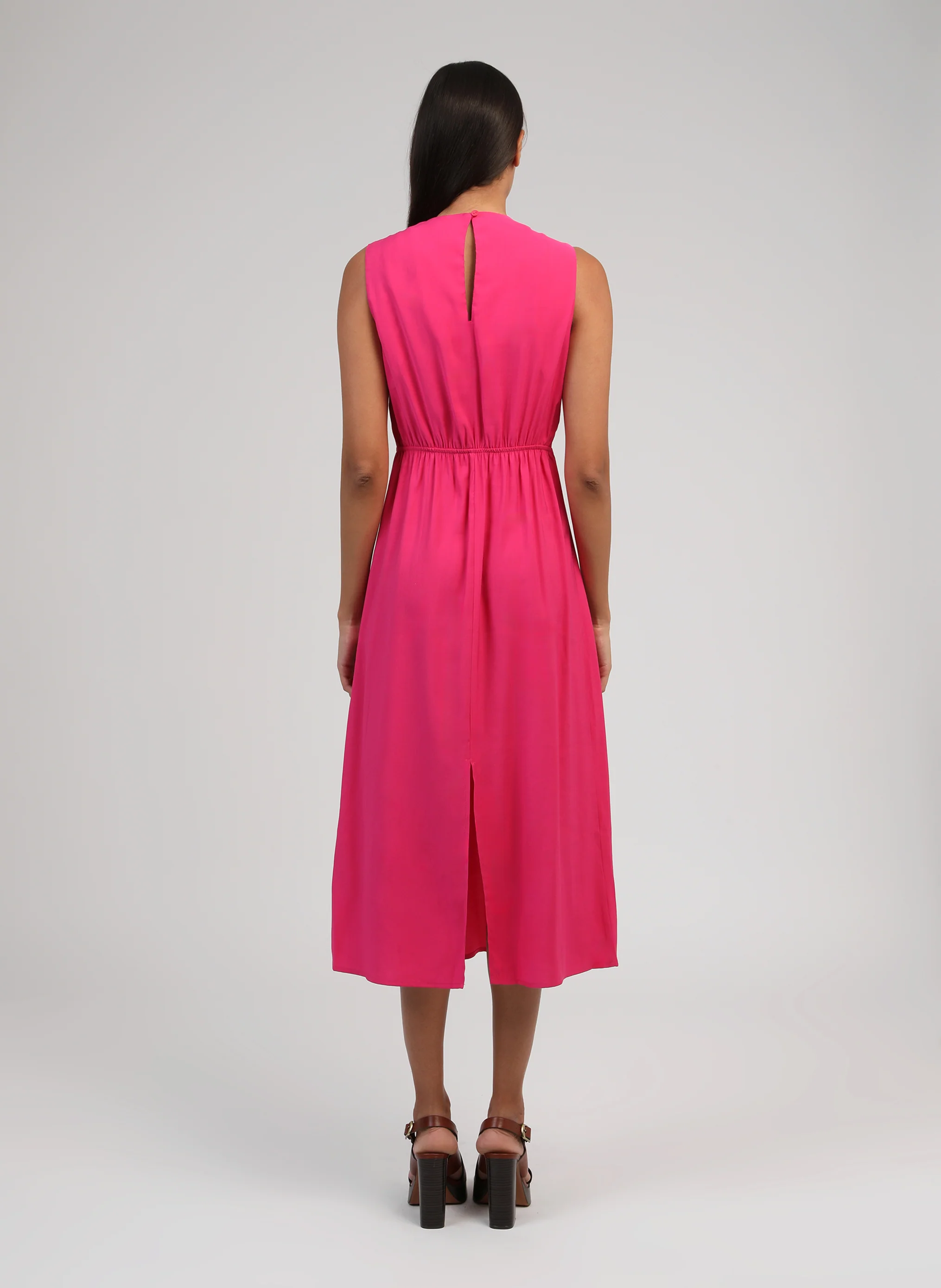 ROBE MIDI MAEZRA fuchsia - Image 4