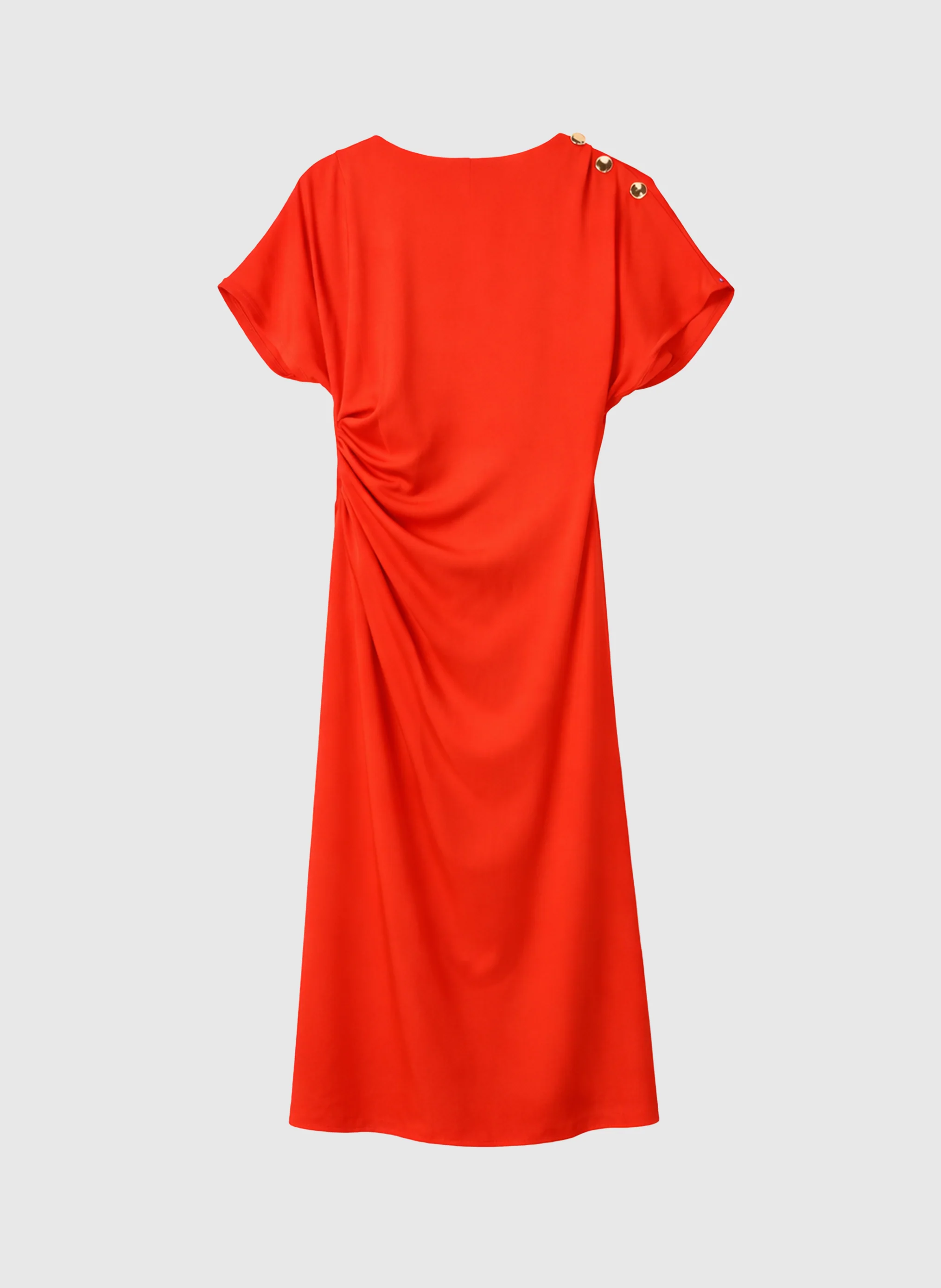 ROBE MIDI MALIXA piment - Image 5