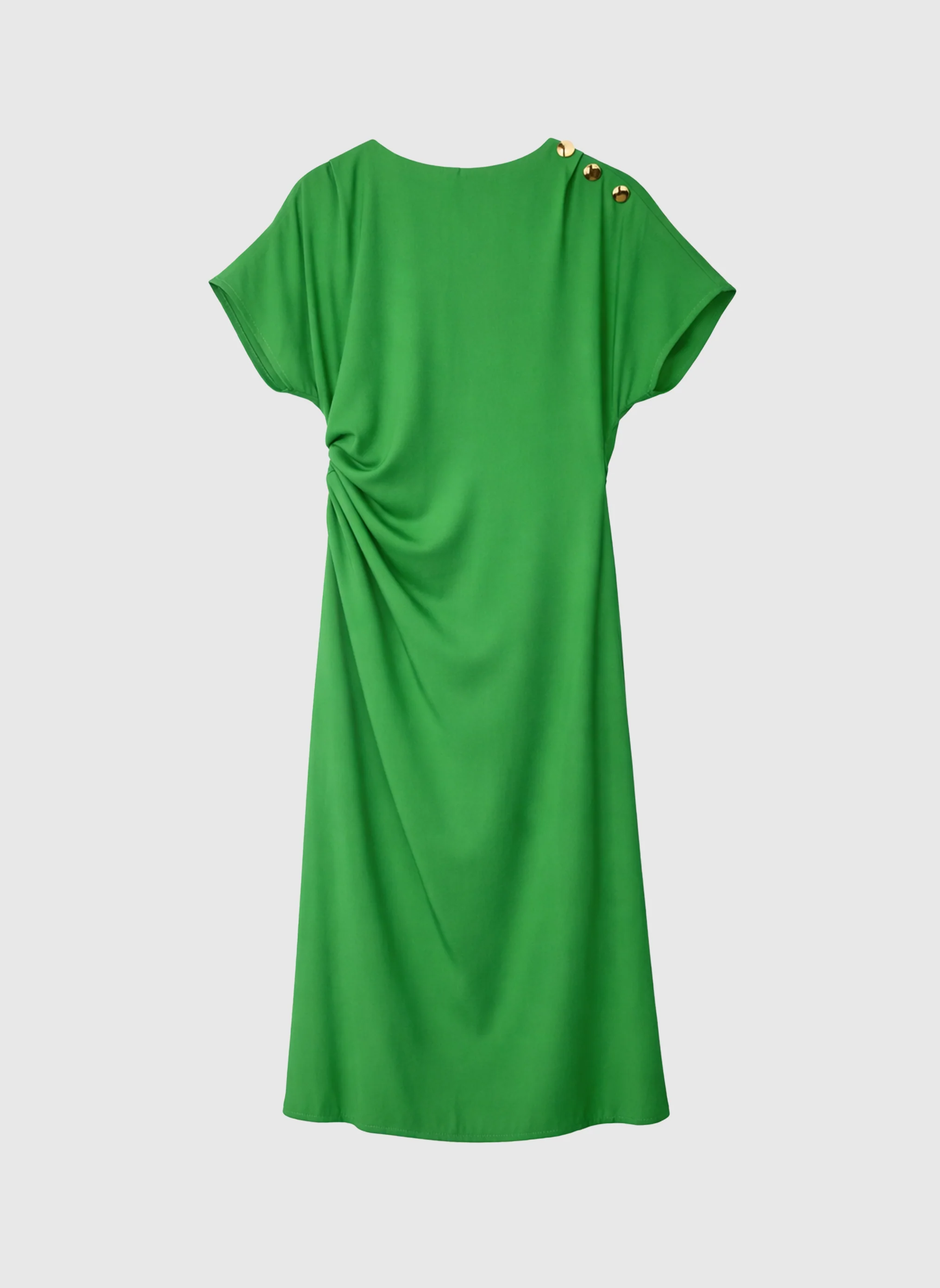 ROBE MIDI MALIXA pomme - Image 6