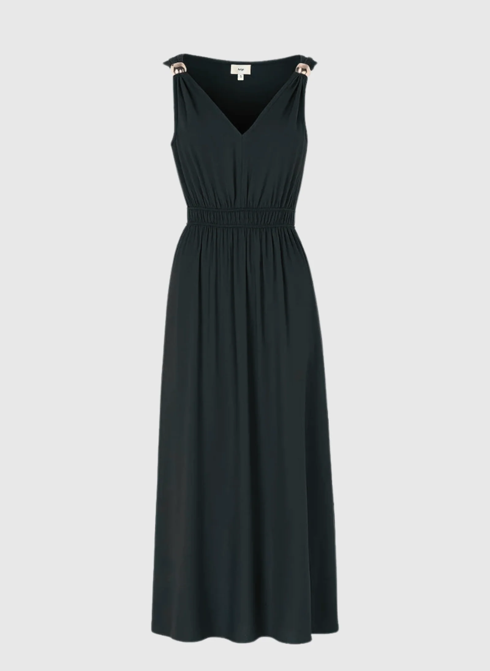 ROBE MIDI MALOUISA carbone - Image 5
