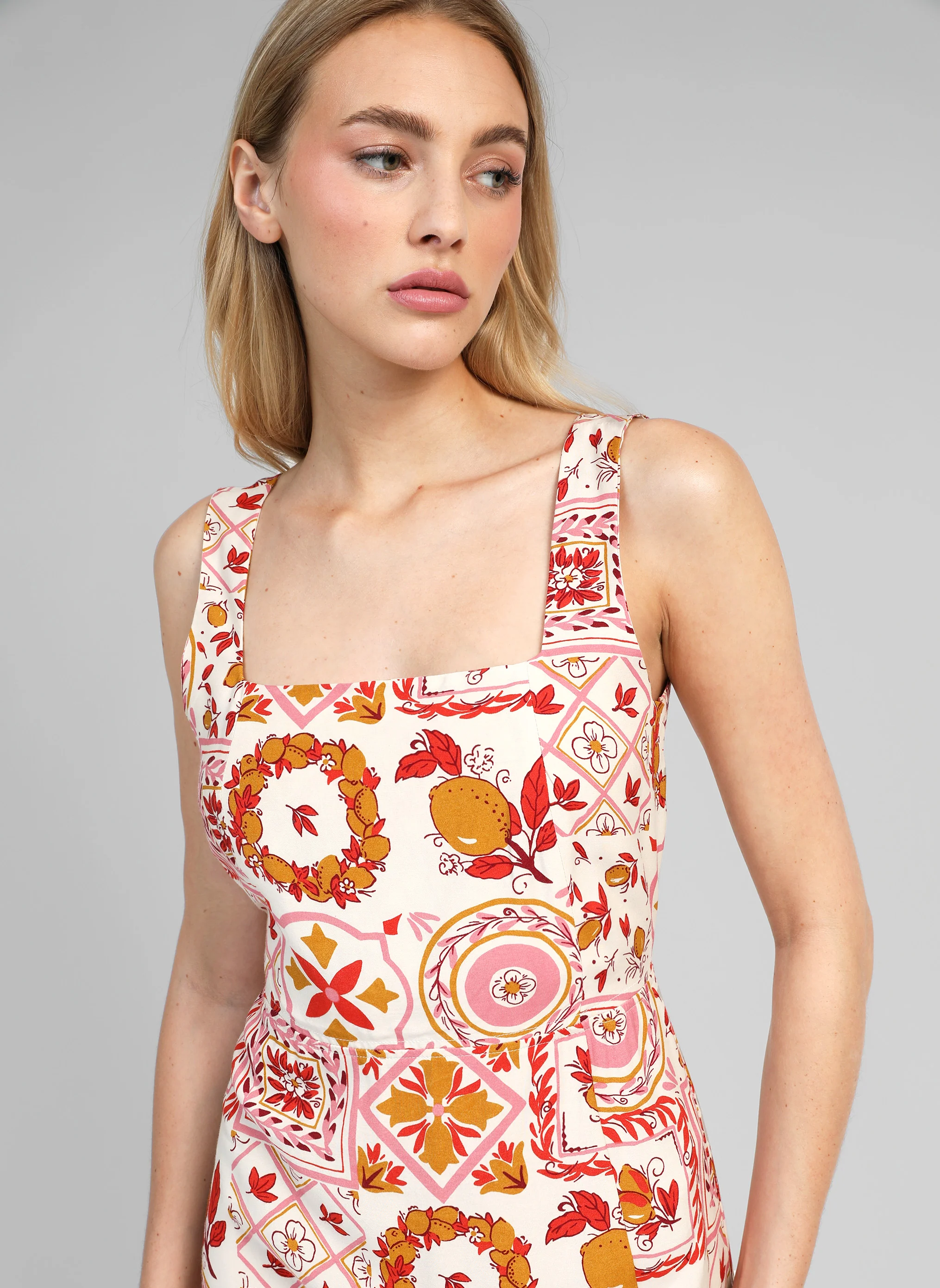 ROBE MIDI MANILY rizzo rose - Image 2