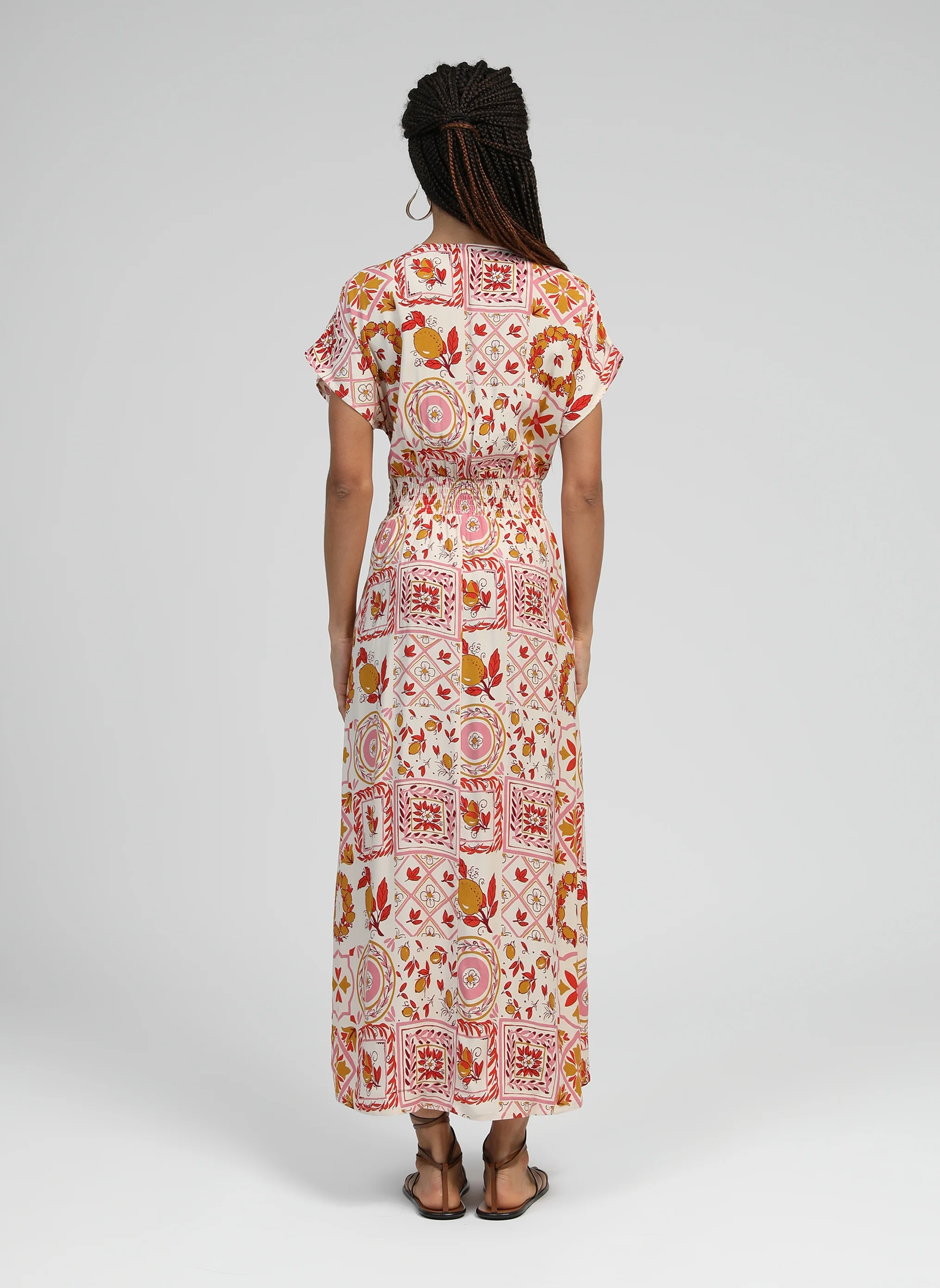 ROBE MIDI MATIA rizzo rose - Image 4