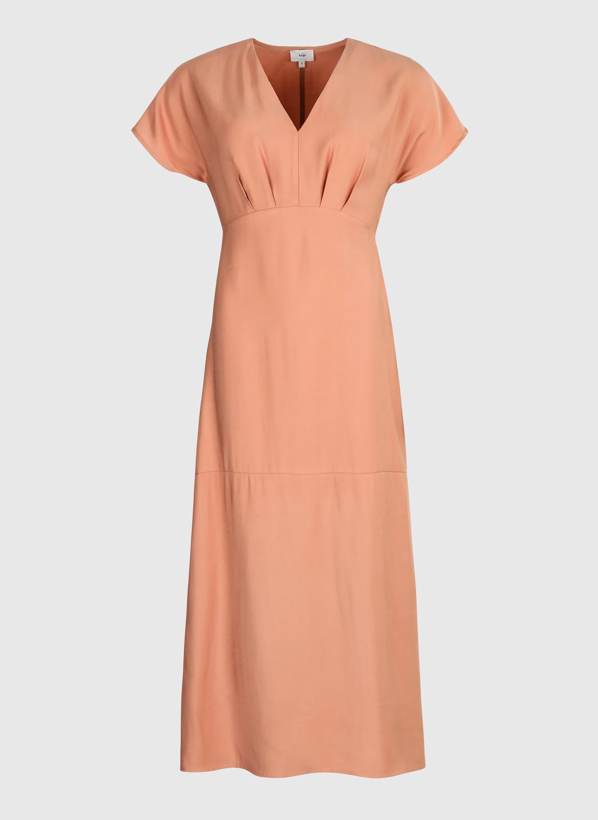 ROBE MIDI MEKIANA terracotta - Image 5