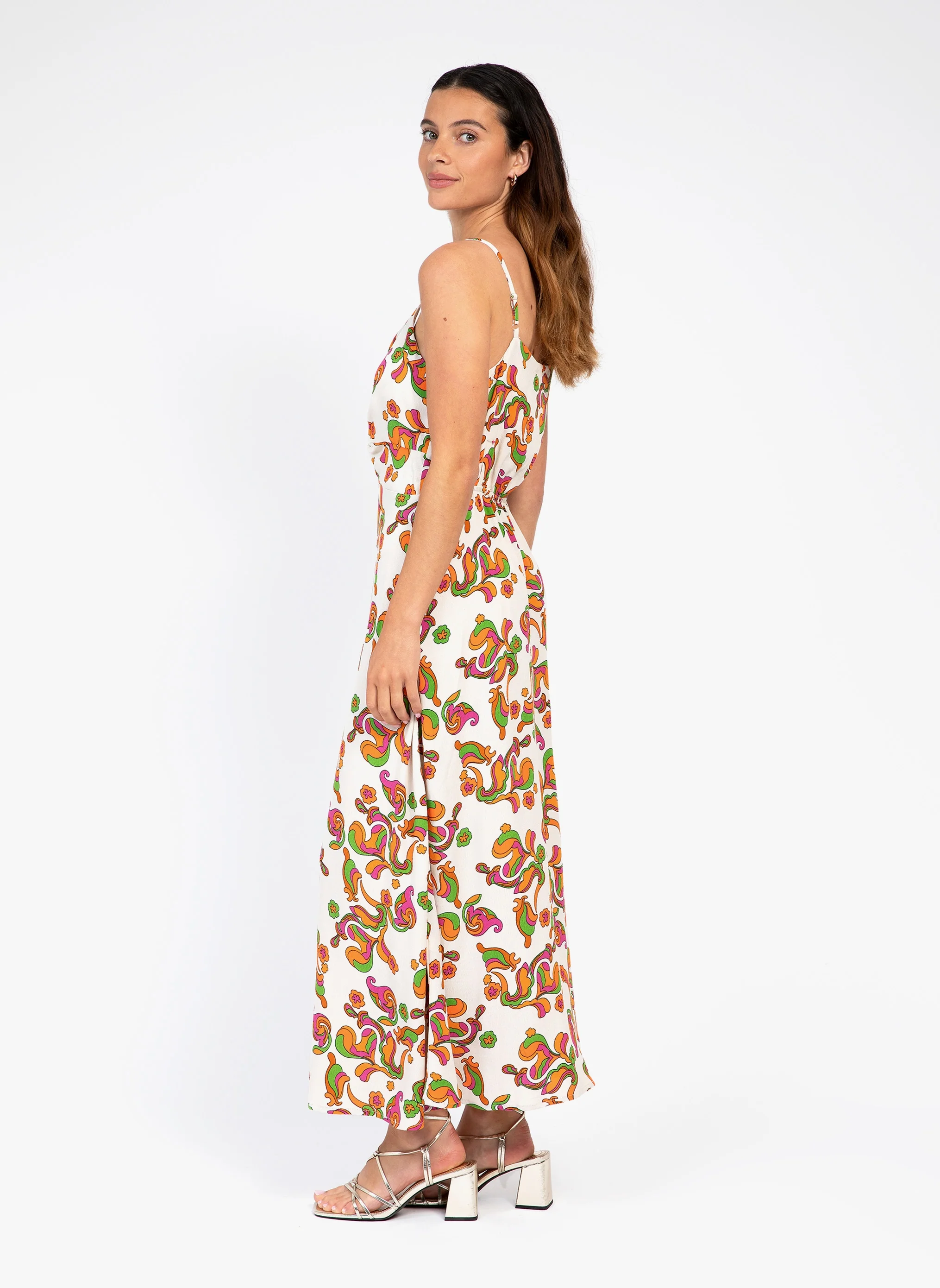 ROBE MIDI MERYKA bangalore multico - Image 3