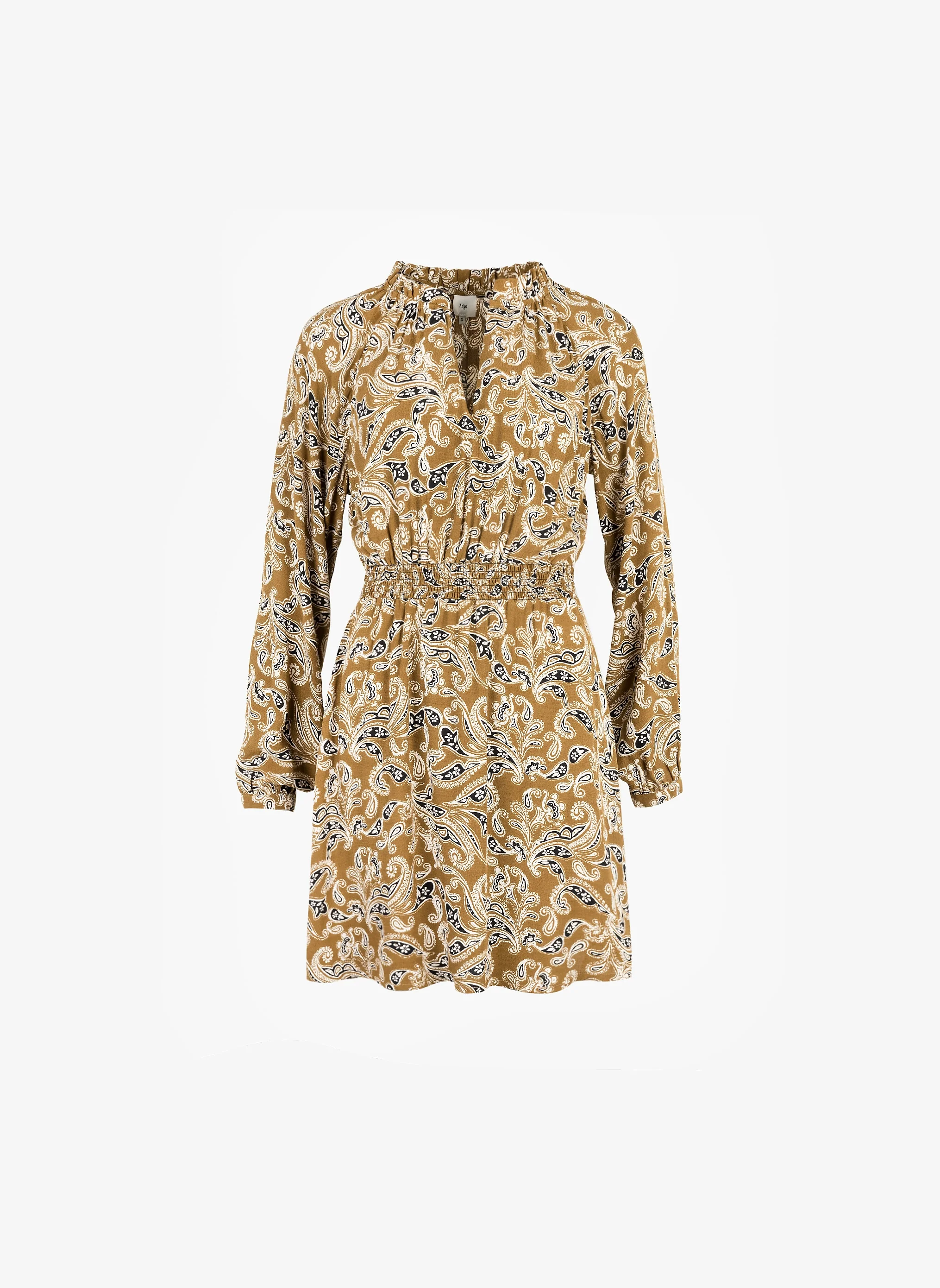 ROBE MIDI MIZATA bandini noisette - Image 5