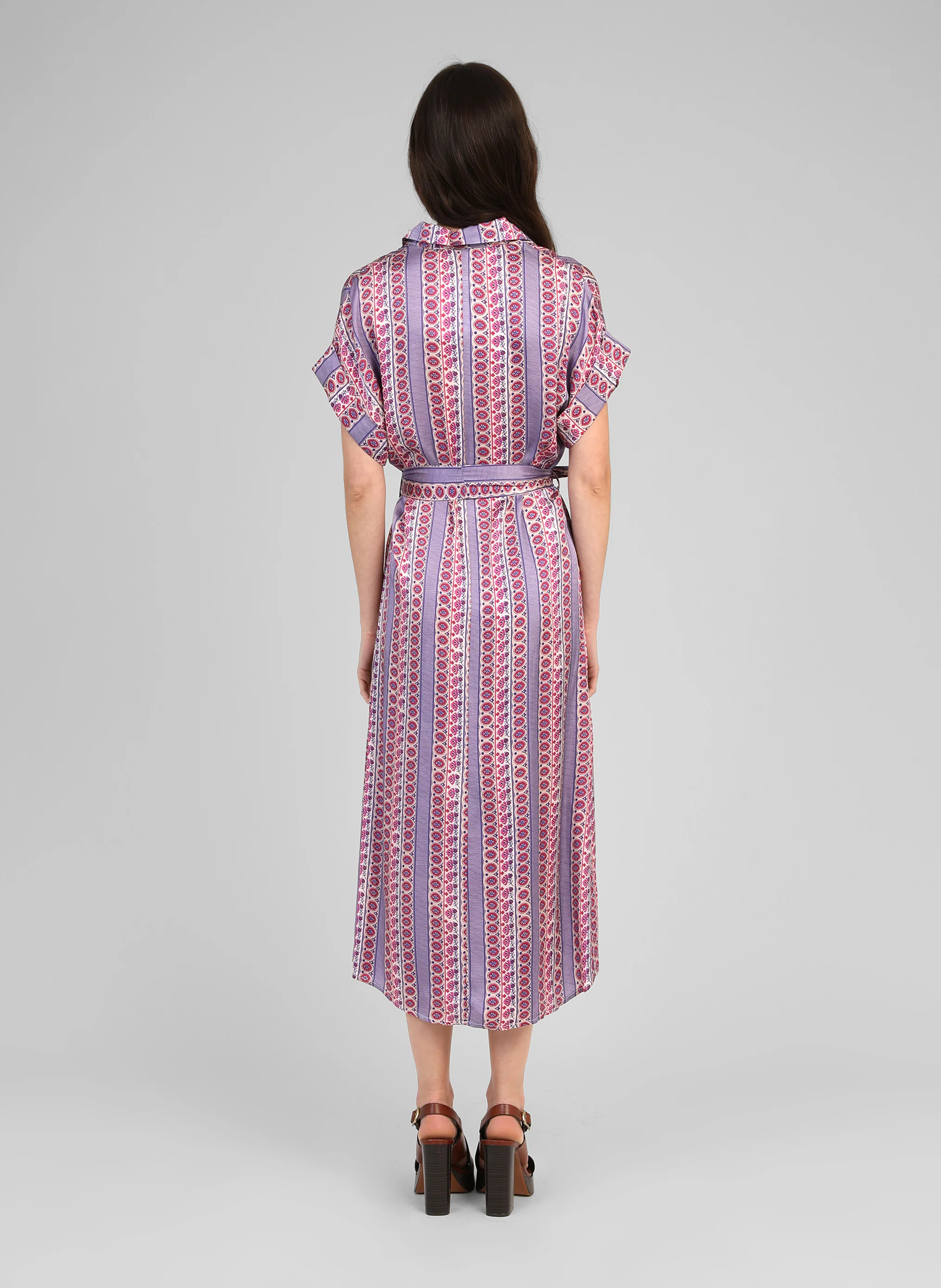 ROBE MIDI MYLIE diagola encre - Image 4