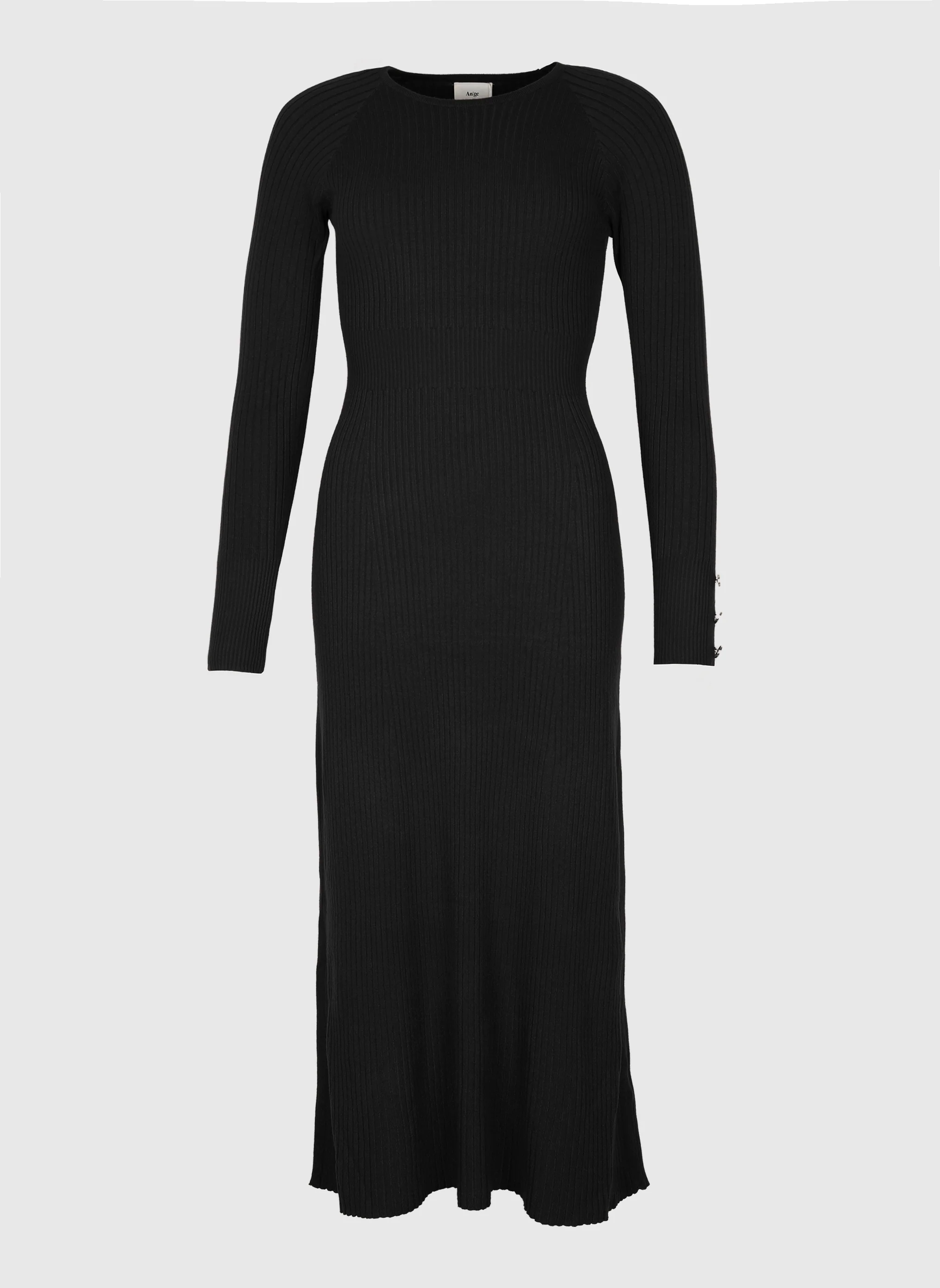 ROBE MIDI NAKA noir - Image 5