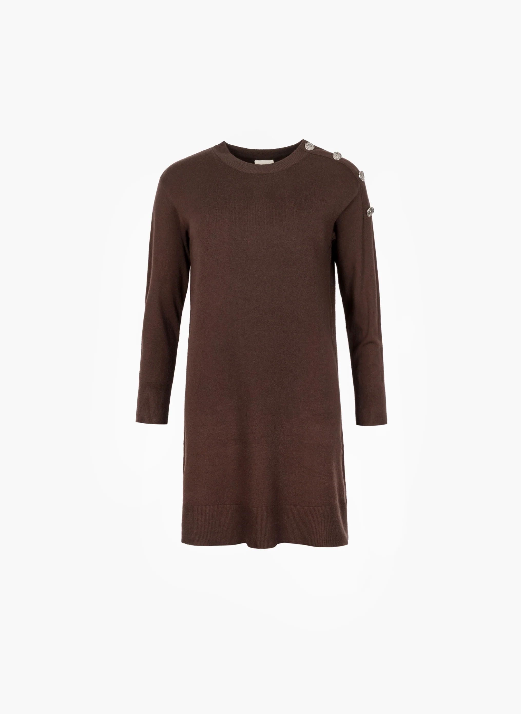 ROBE MIDI NAKAO chocolat - Image 5