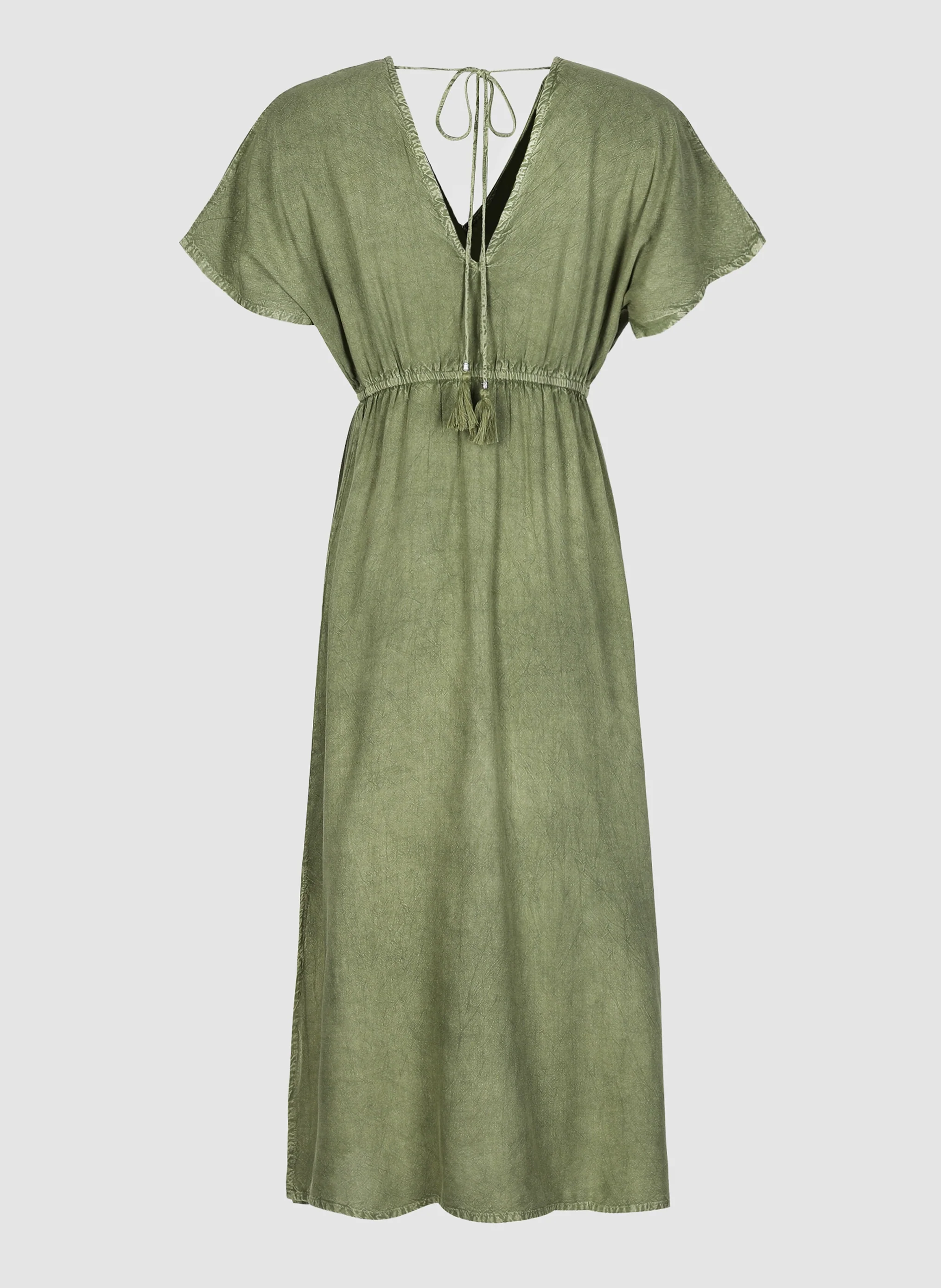 ROBE MIDI OMALYNA kaki - Image 6