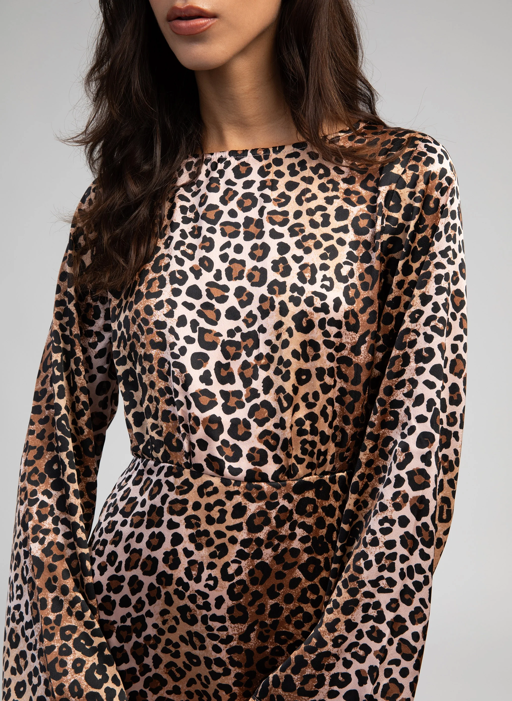 ROBE MIDI OMELIE louvy chocolat - Image 2