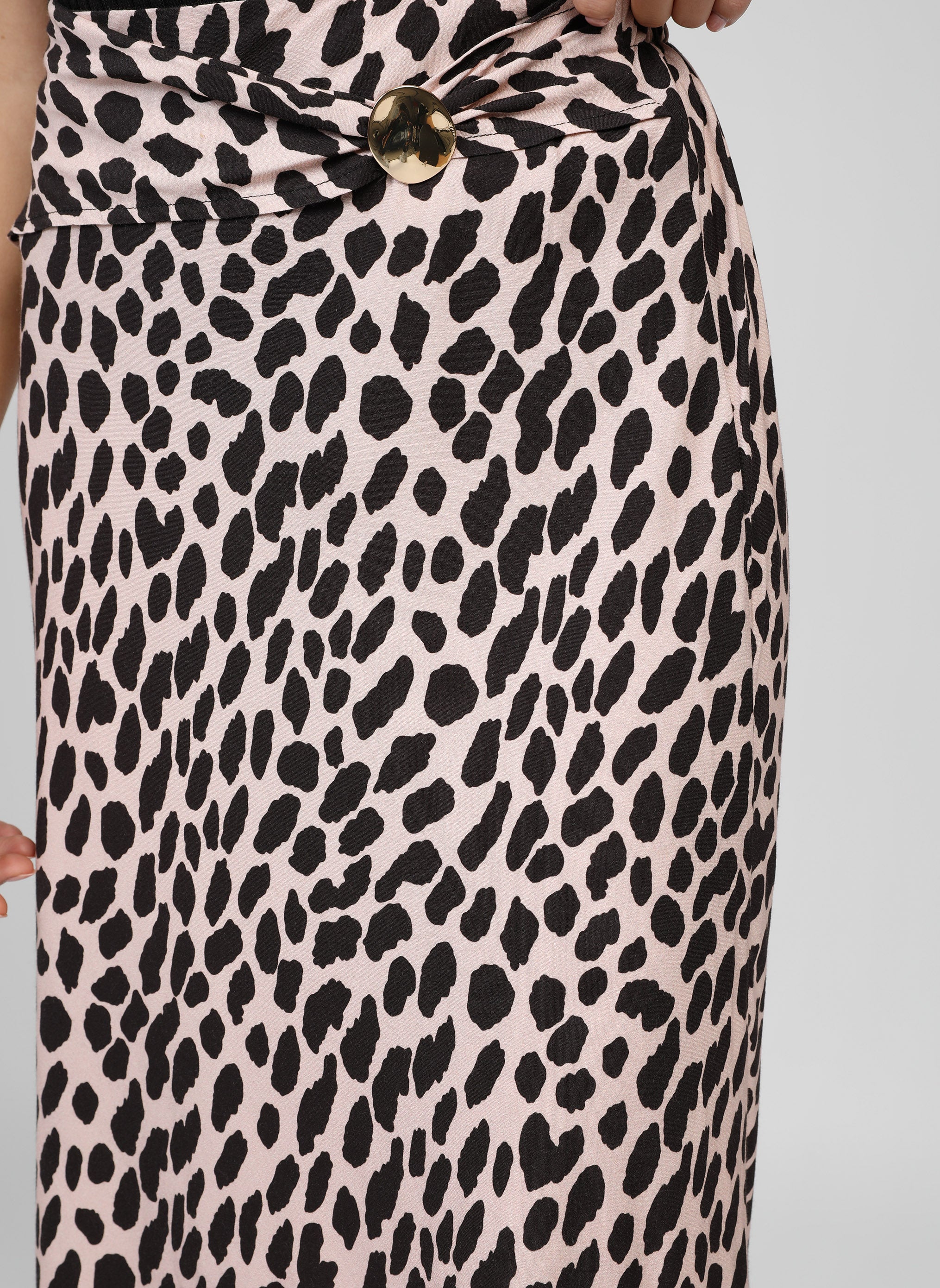 JUPE LONGUE GINELOU balou beige - Image 2