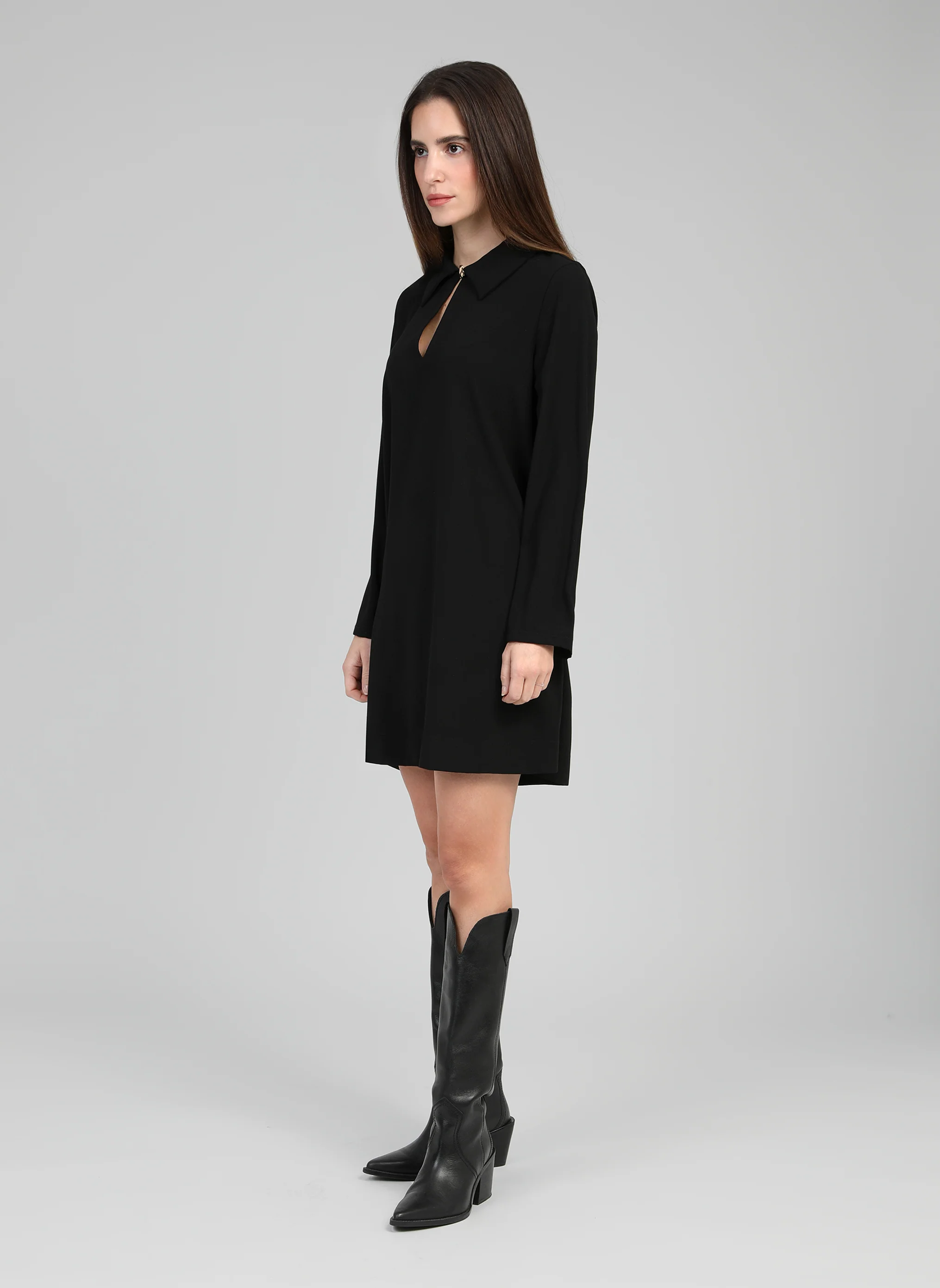 ROBE COURTE MAPAUL noir - Image 3