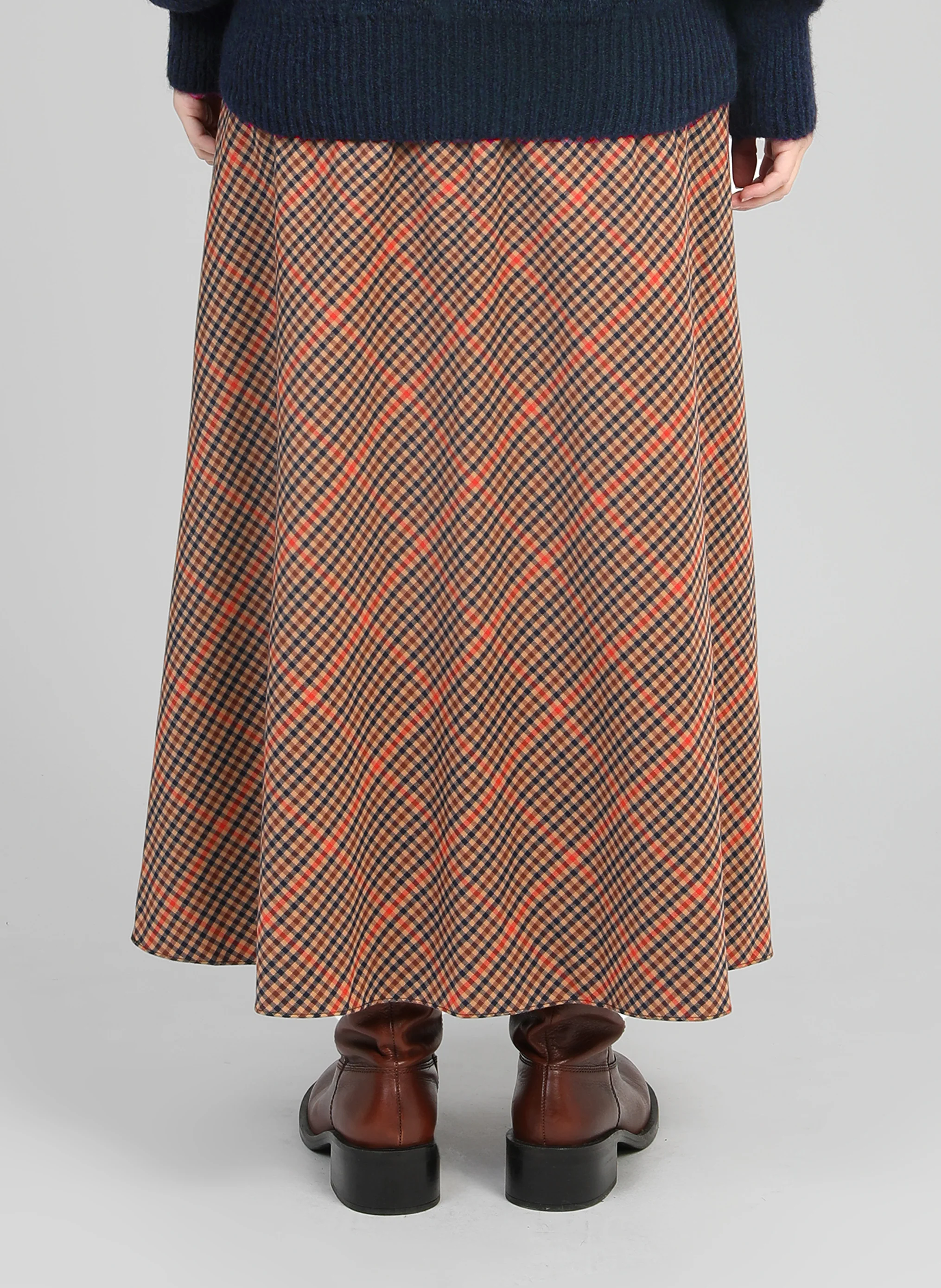 JUPE MIDI JALINA caramel - Image 5