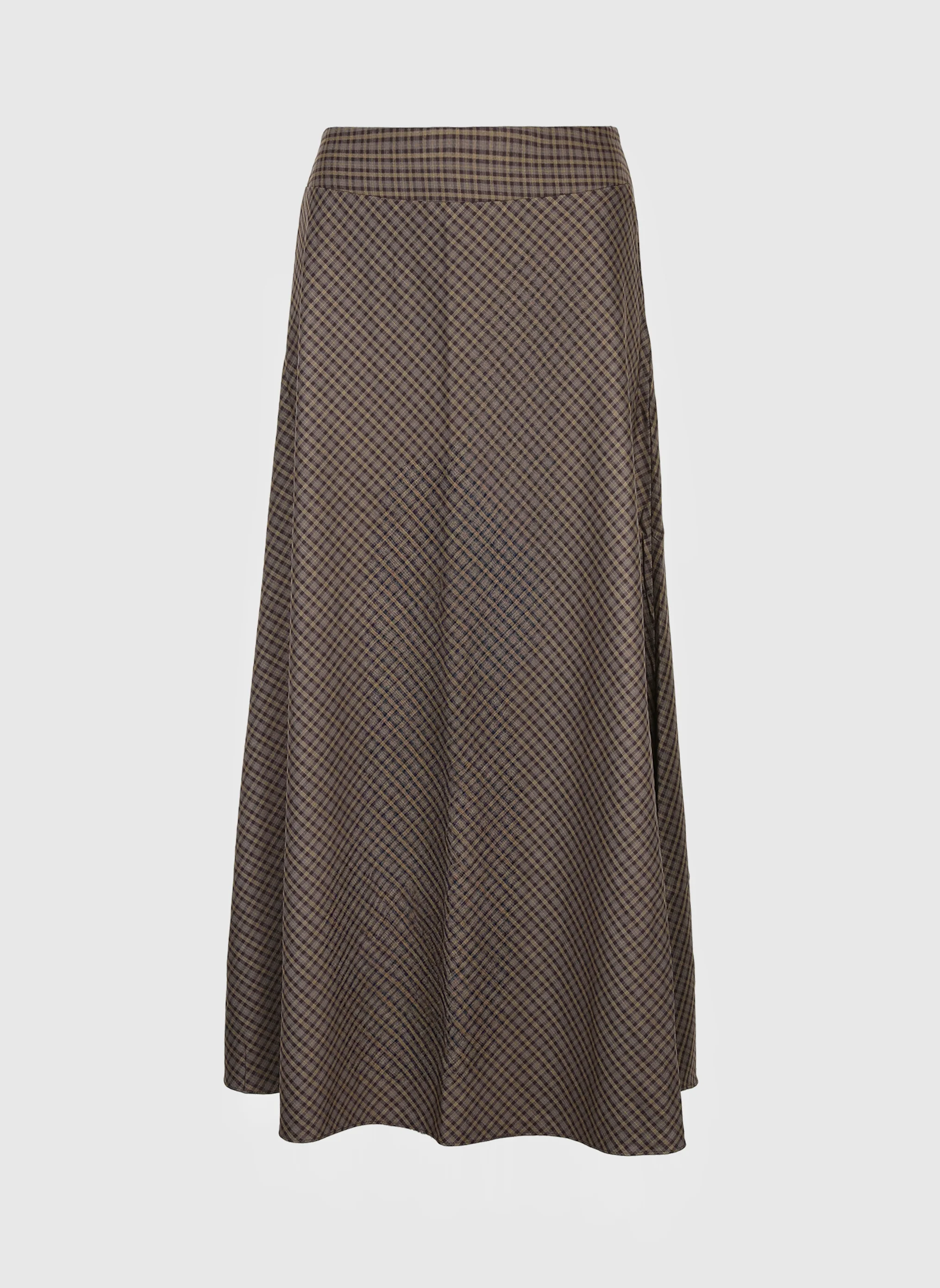 JUPE MIDI JALINE marron - Image 6