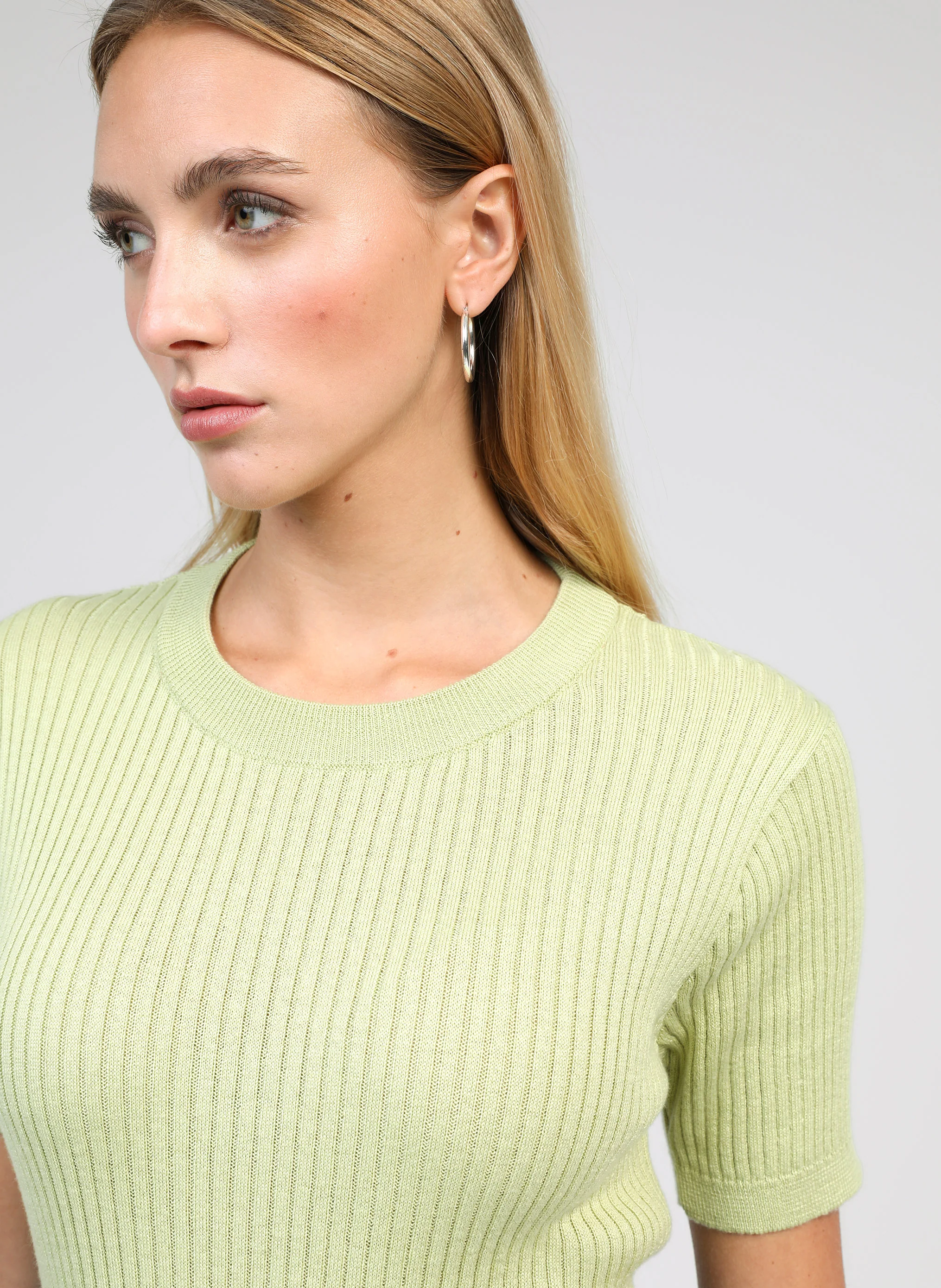 PULL LESIENNA tilleul - Image 2