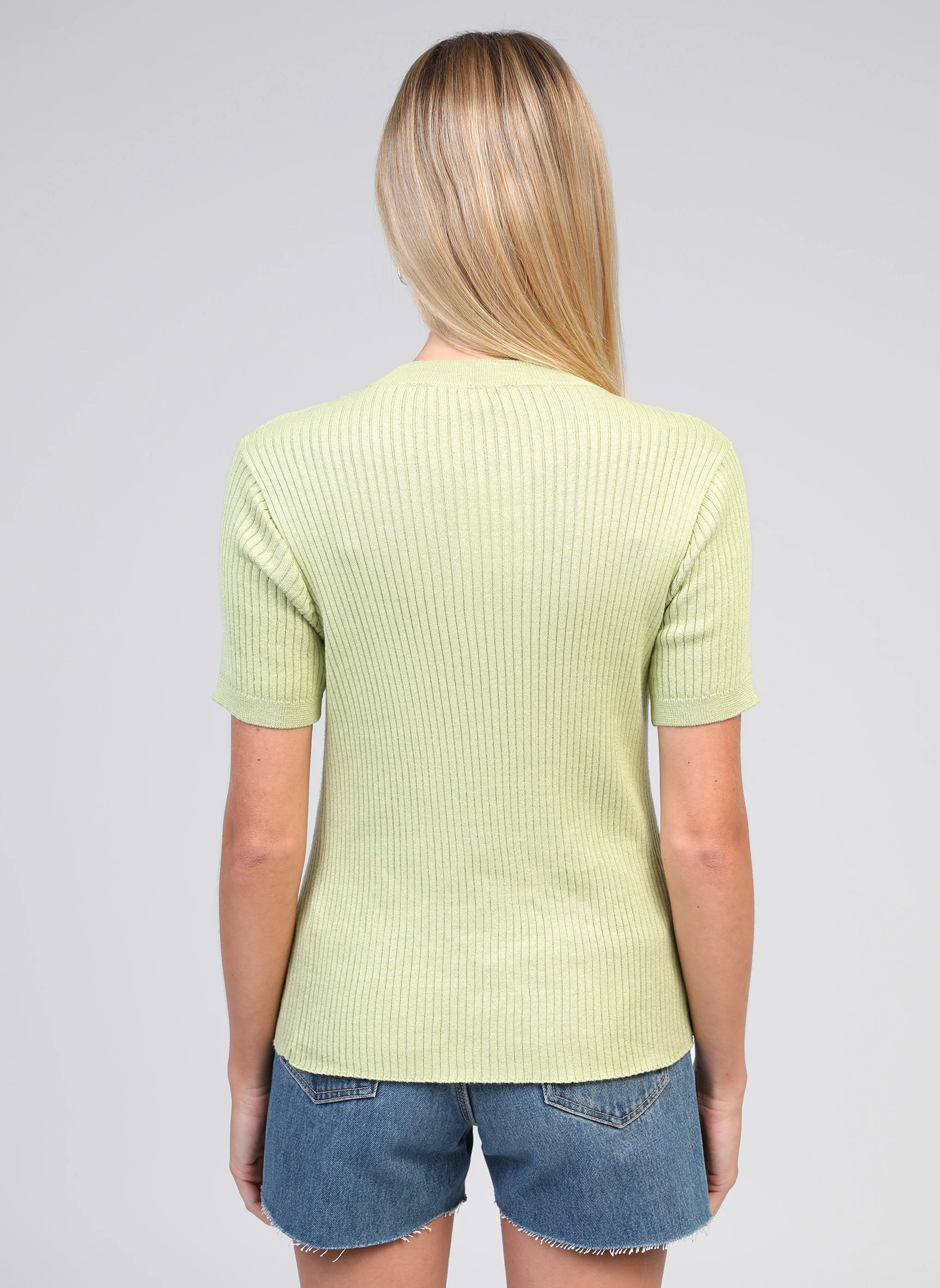 PULL LESIENNA tilleul - Image 4