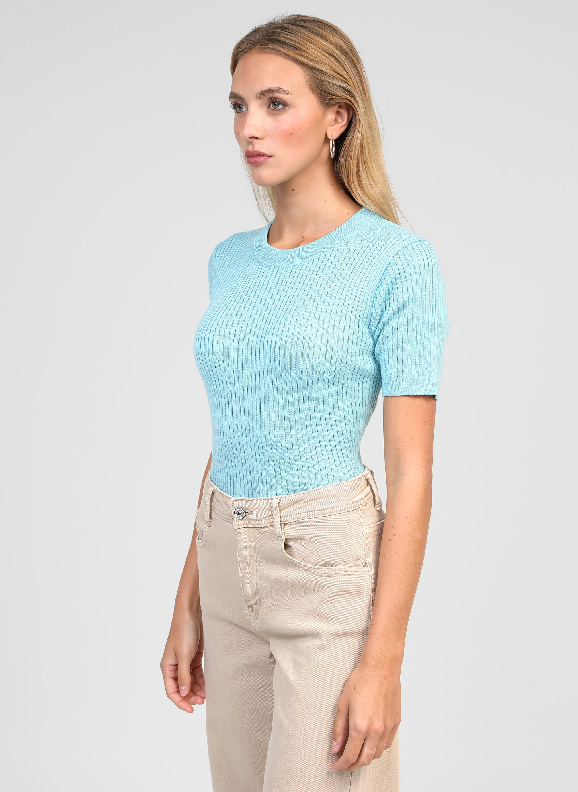 PULL LESIENNA turquoise - Image 3