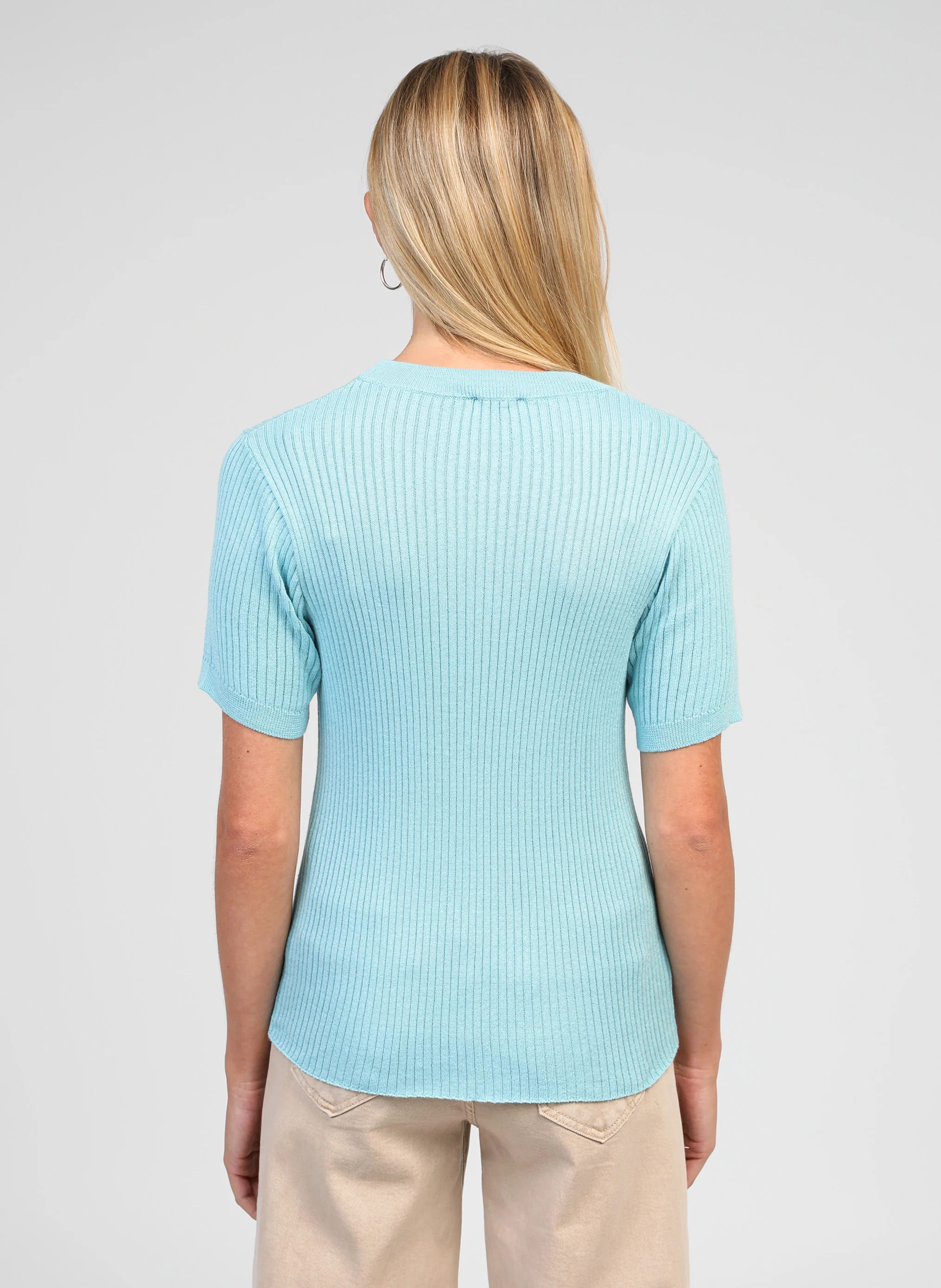 PULL LESIENNA turquoise - Image 4