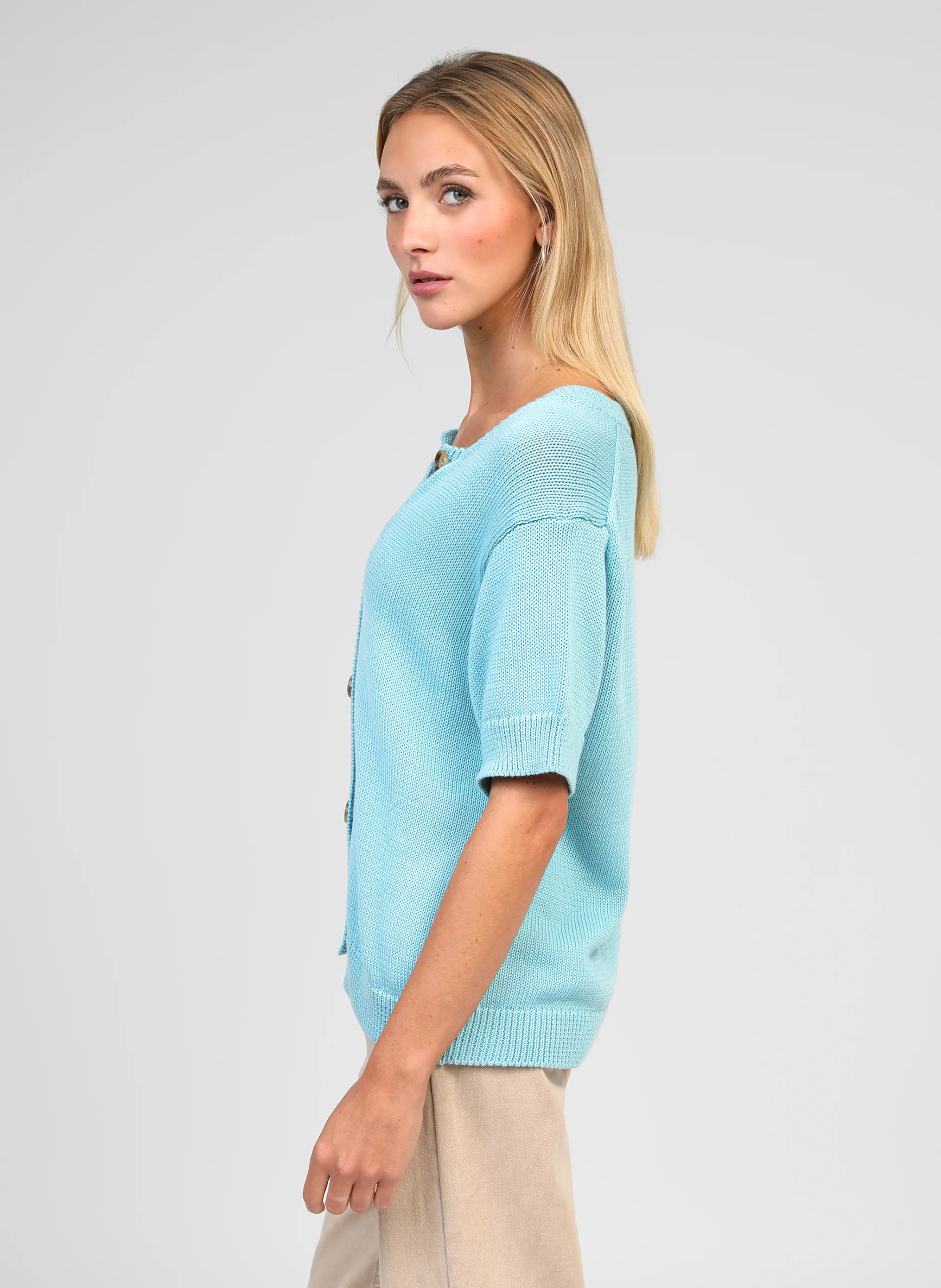 PULL LEVIORA turquoise - Image 3