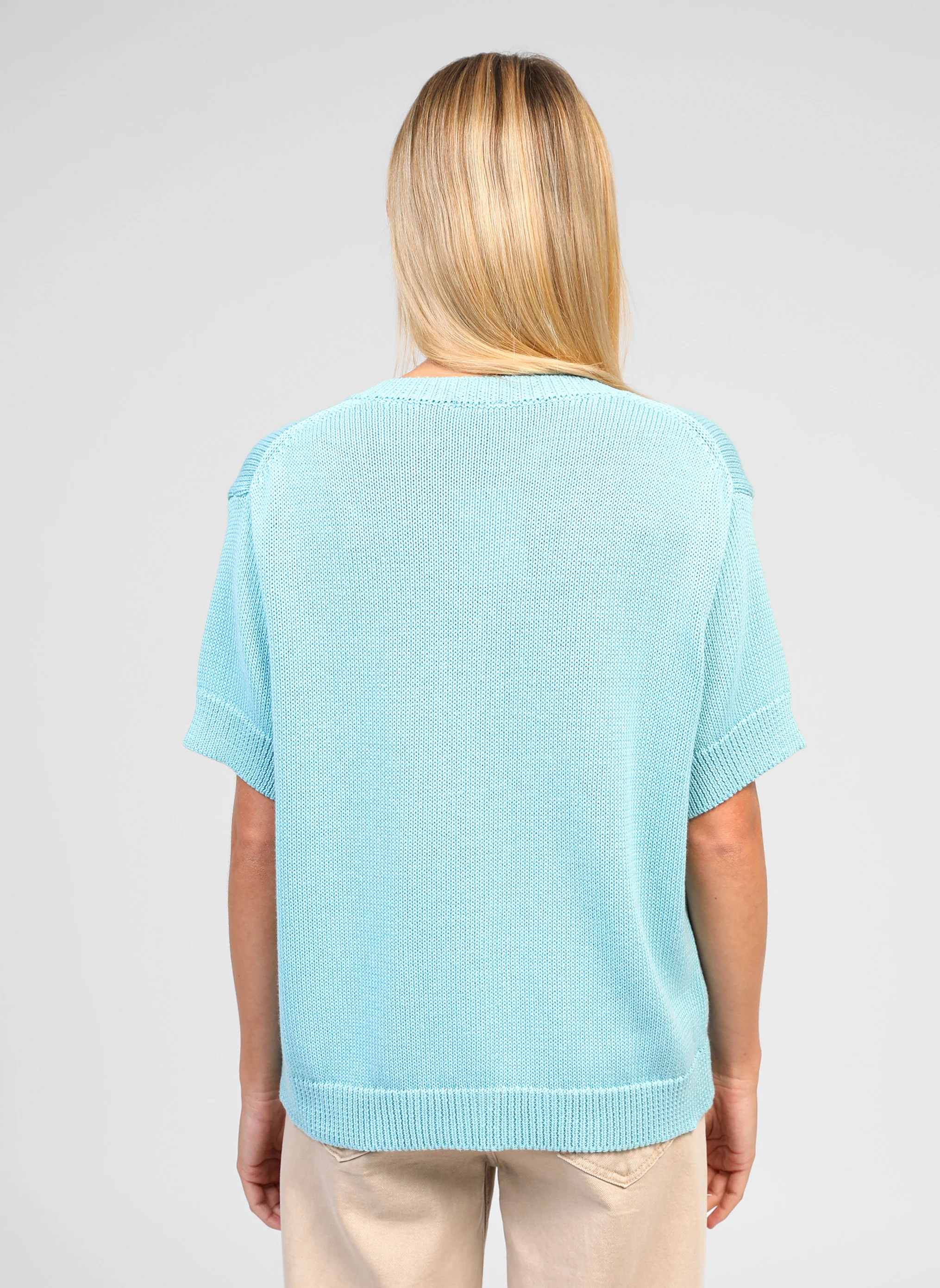 PULL LEVIORA turquoise - Image 4