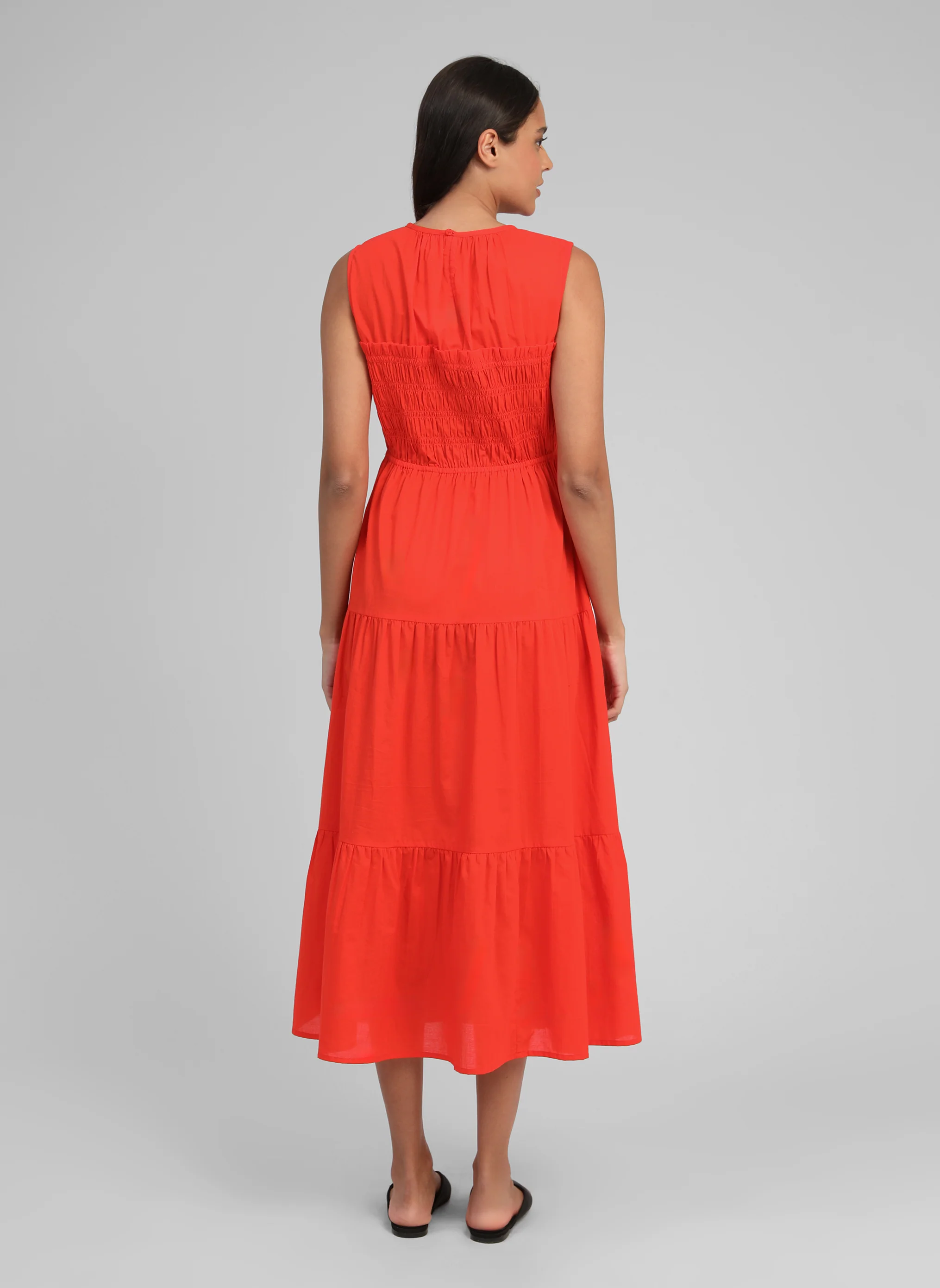 ROBE MIDI ODAMA piment - Image 4