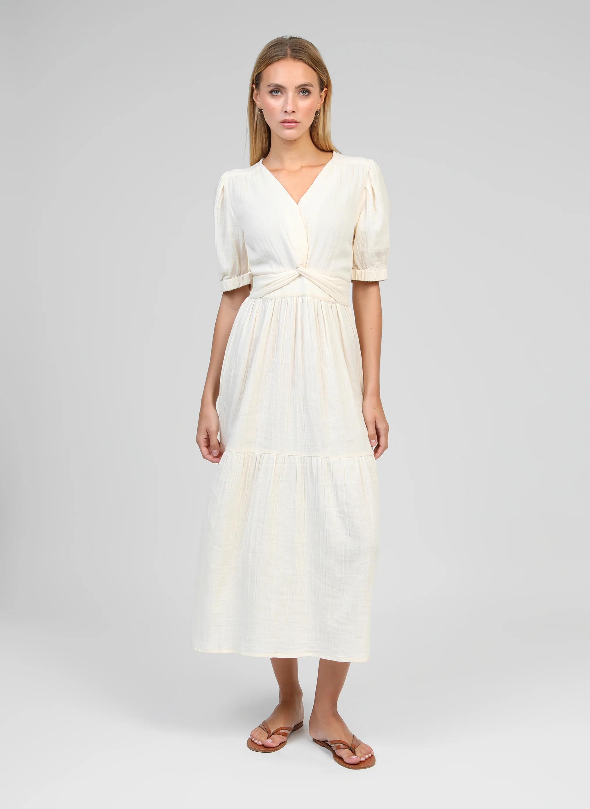 ROBE MIDI ODOUMILO ecru