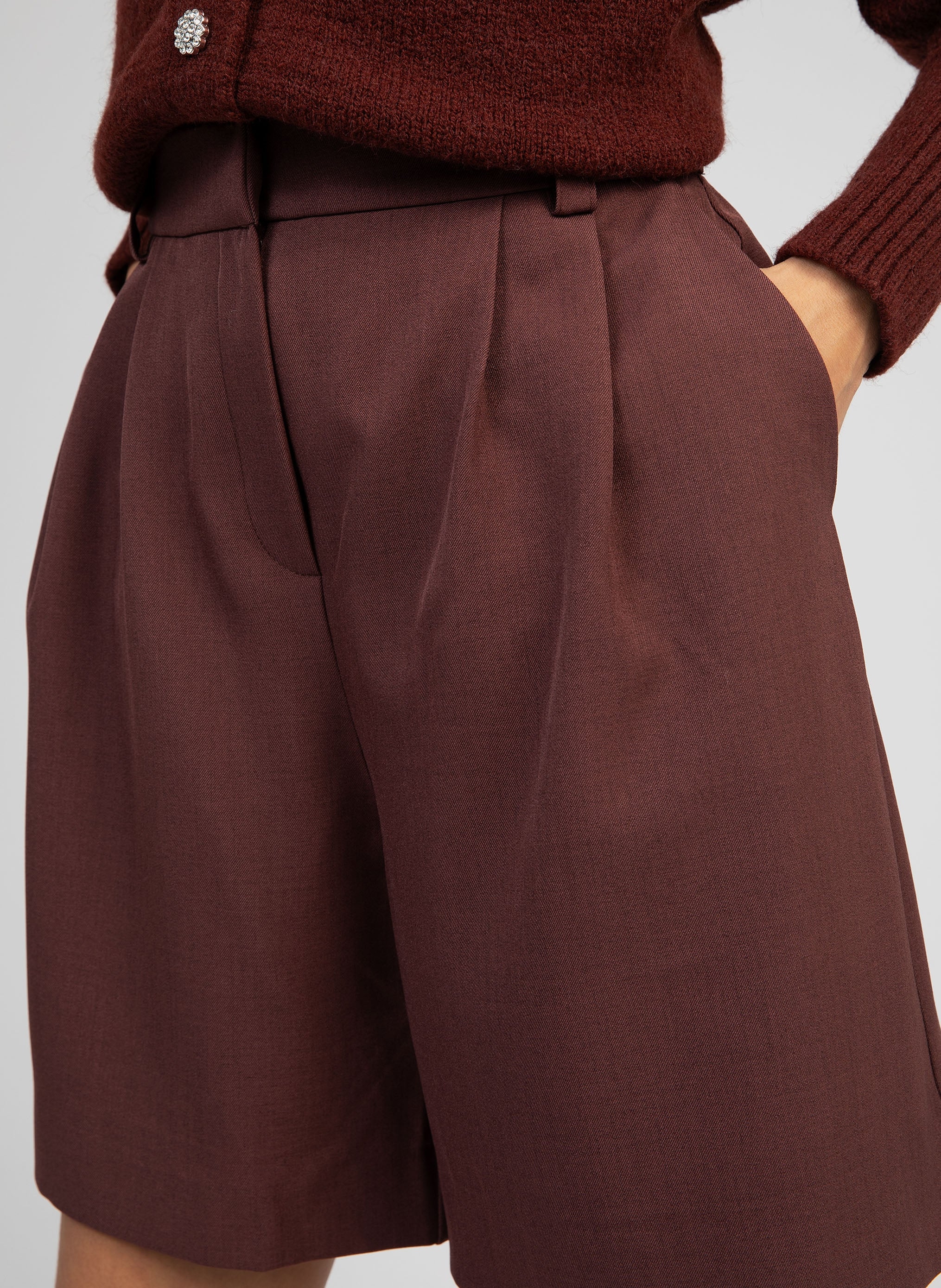 SHORT PALIO chocolat - Image 4