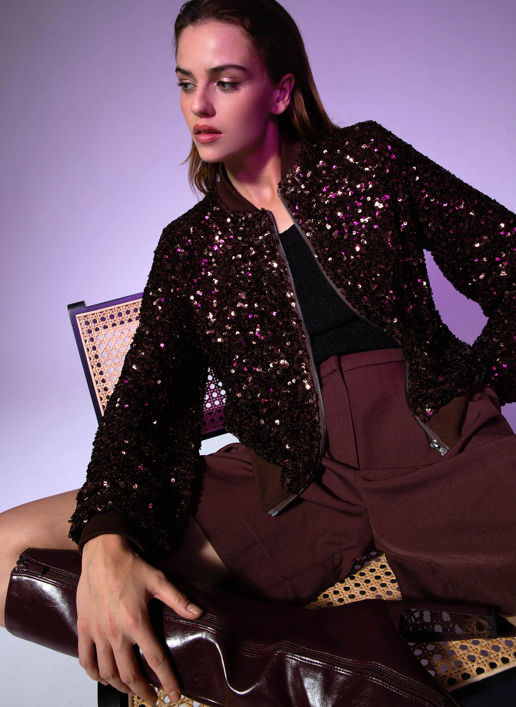 SHORT PALIO chocolat - Image 7