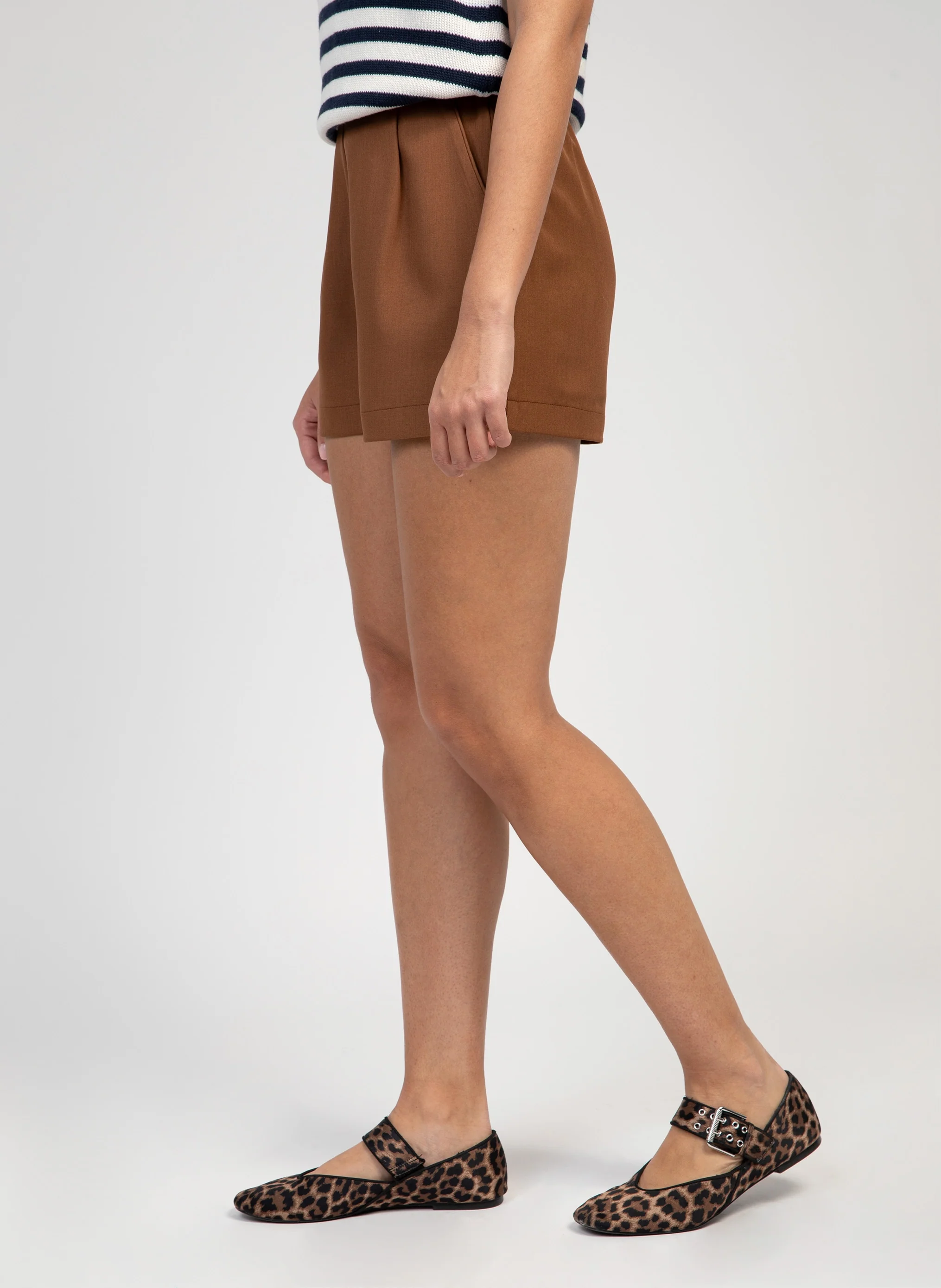 SHORT PAVANA moka - Image 3