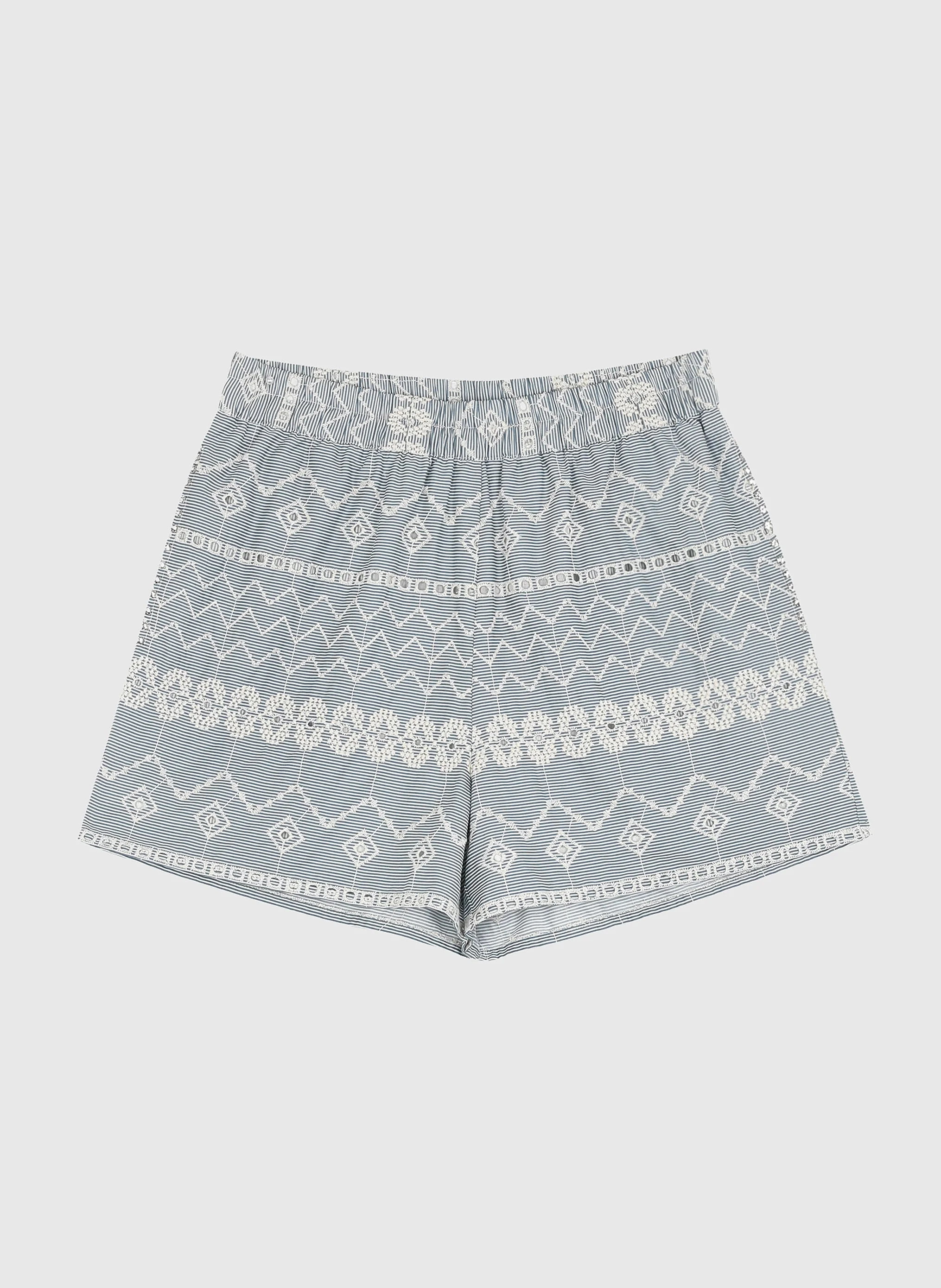 SHORT RELILA rayure - Image 7
